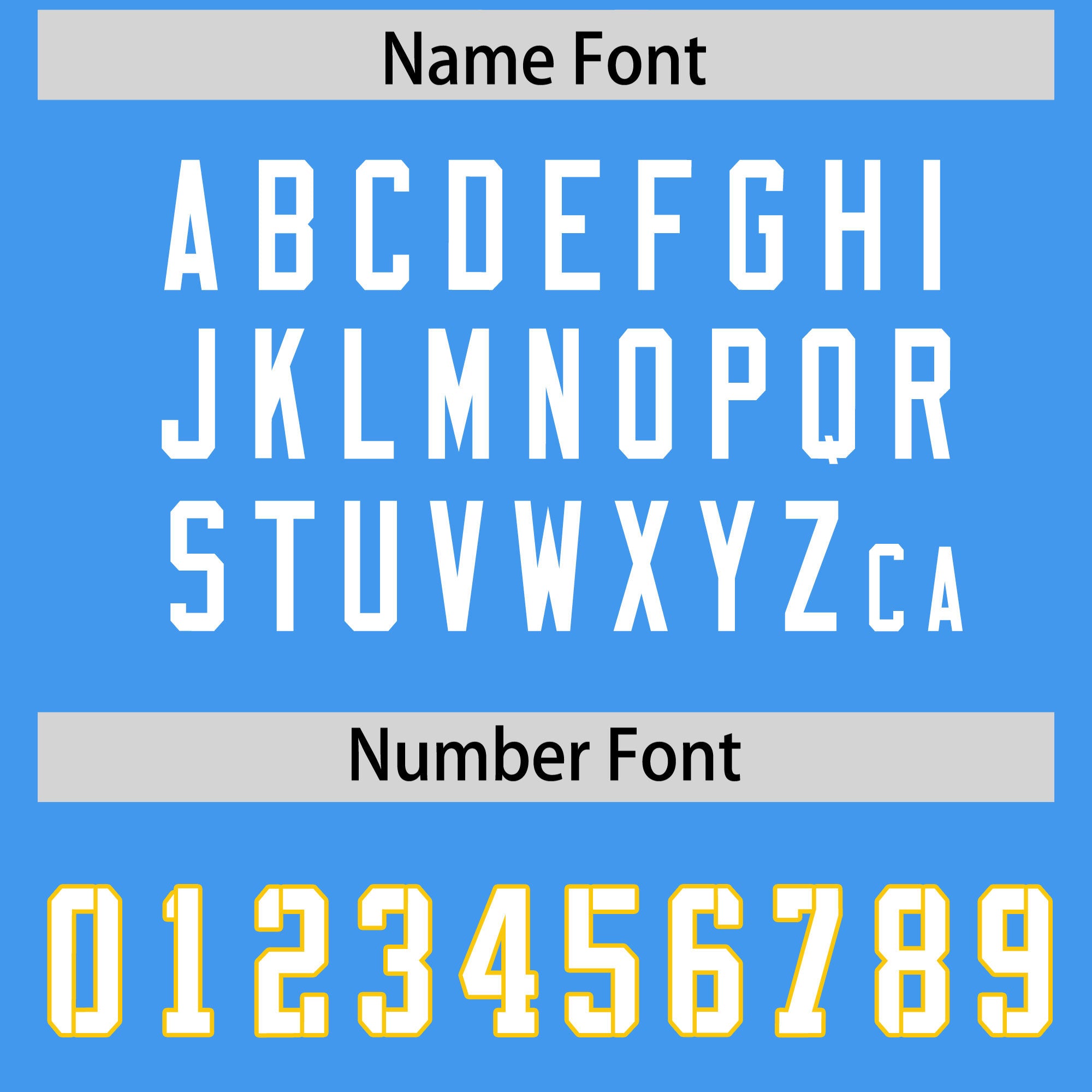Custom Powder Blue Classic Style American Football Jerseys
