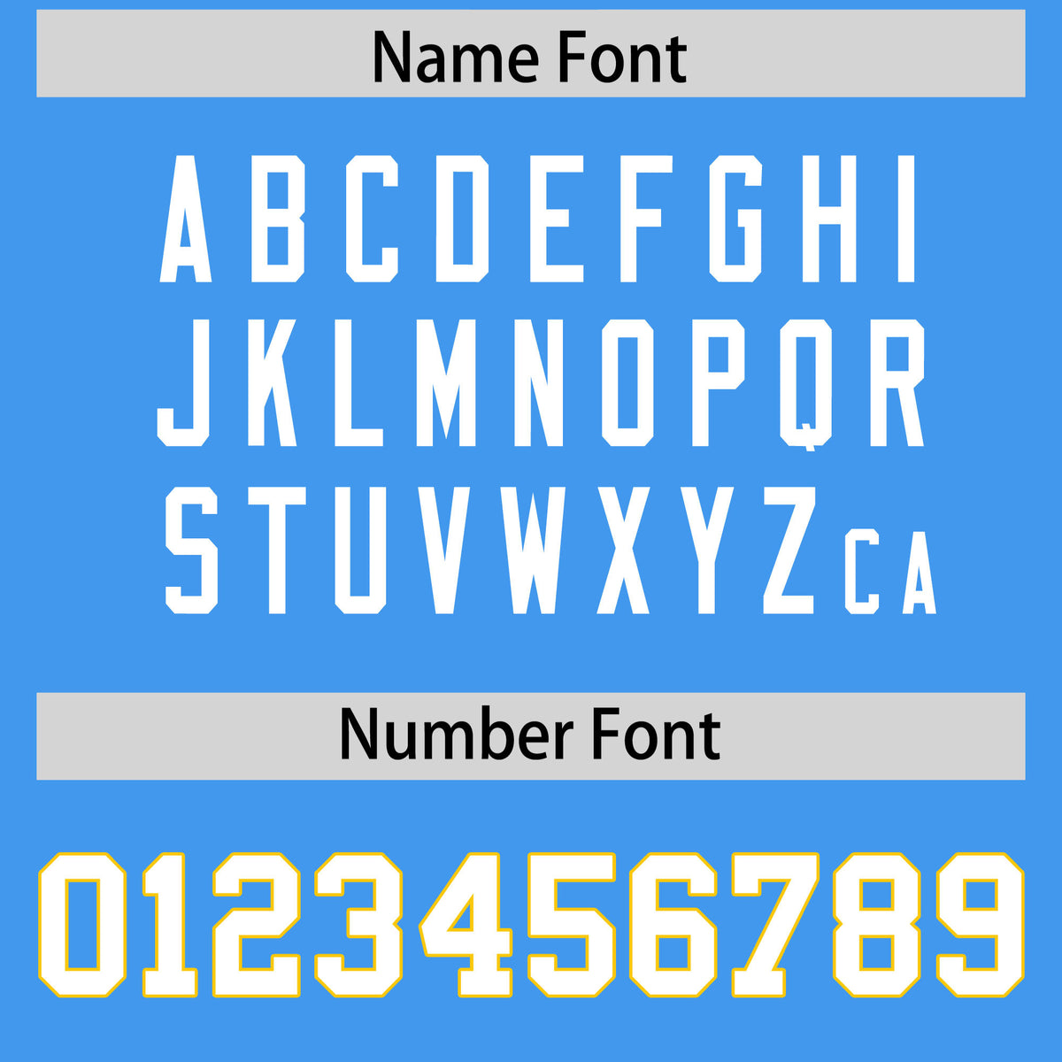 Custom Powder Blue Classic Style American Football Jerseys