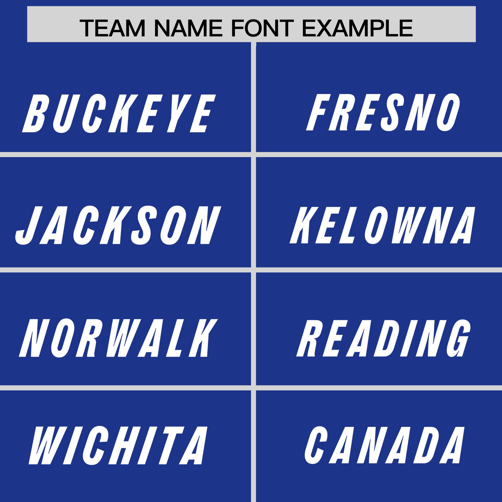 Custom Royal Classic Style American Football Jerseys