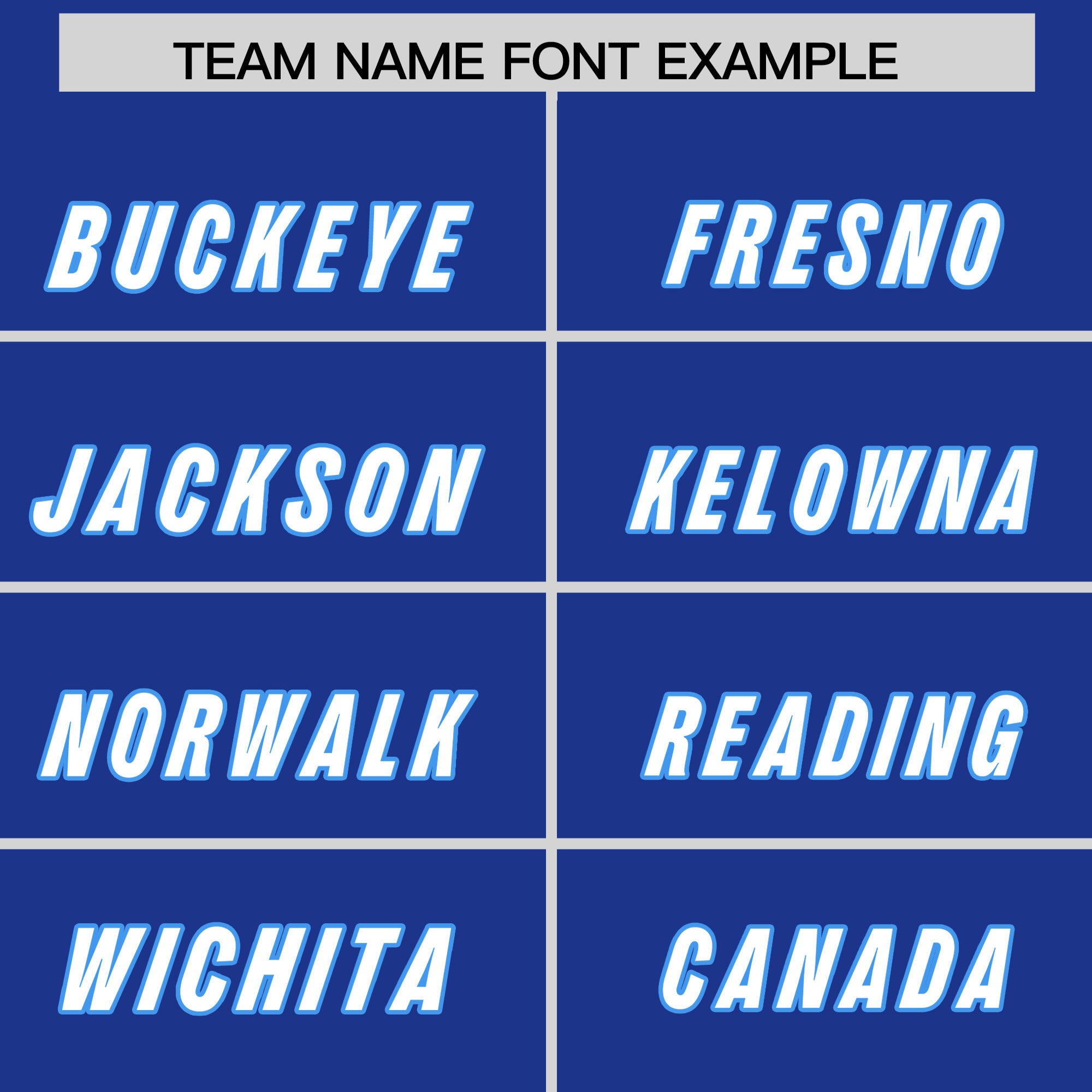 Custom Royal Classic Style American Football Jerseys