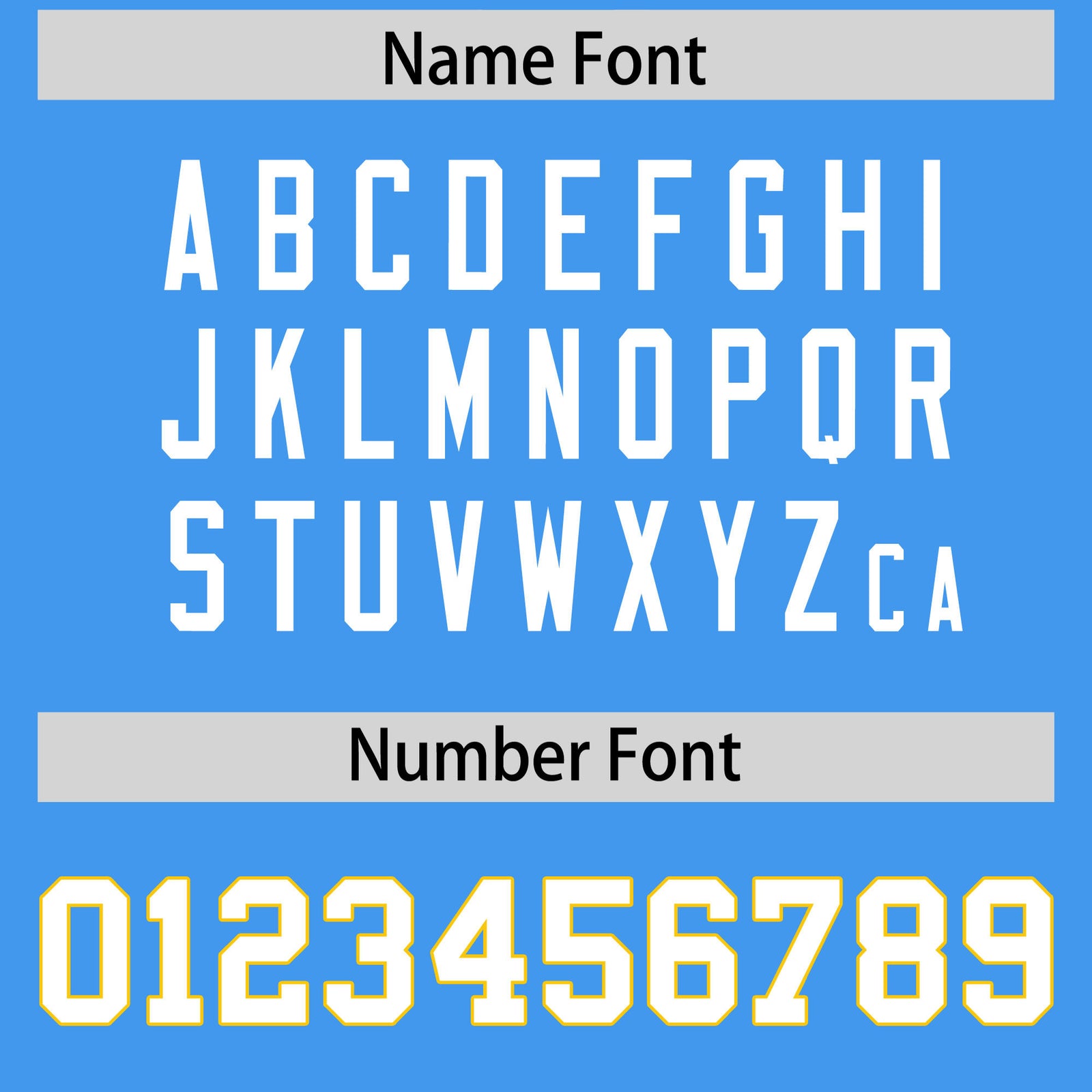 Custom Powder Blue Classic Style American Football Jerseys