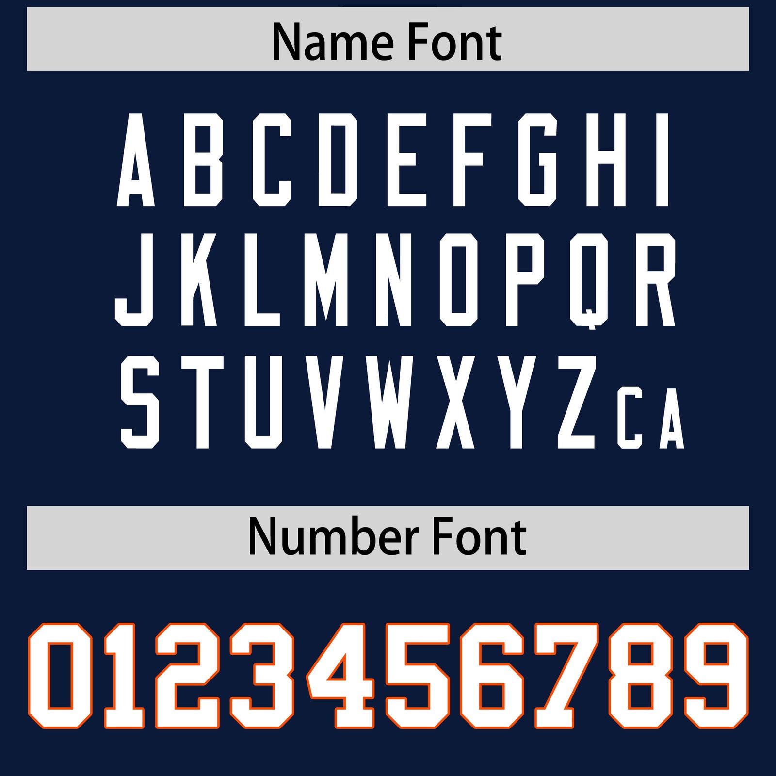 Custom Navy Football Jersey