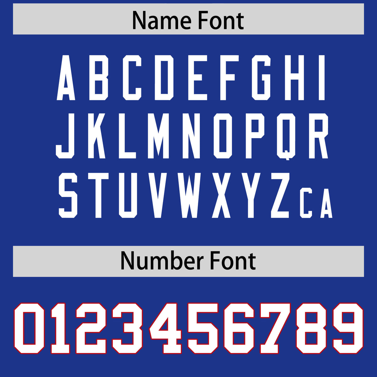 Custom Royal Football Jersey