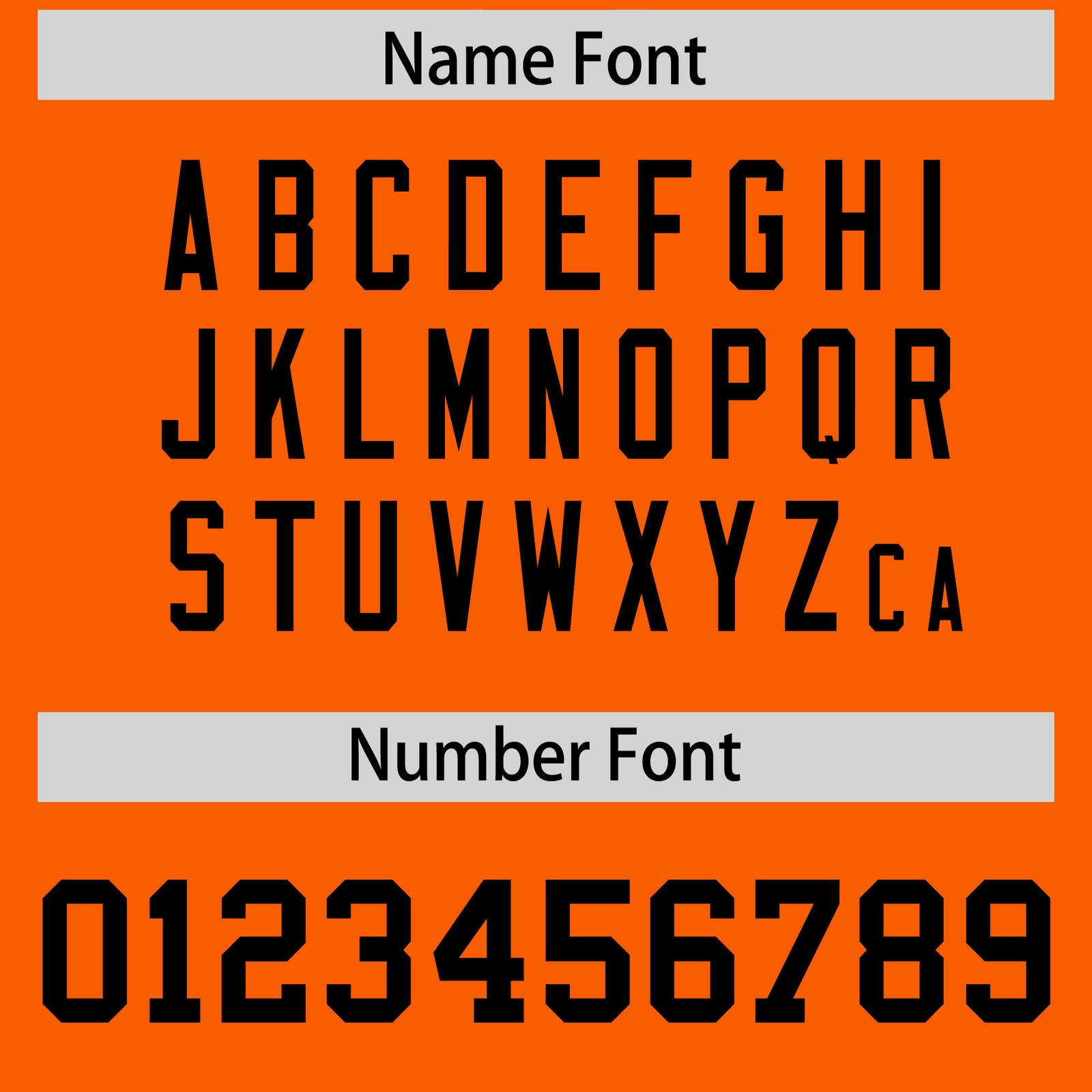 Custom Orange Football Jersey