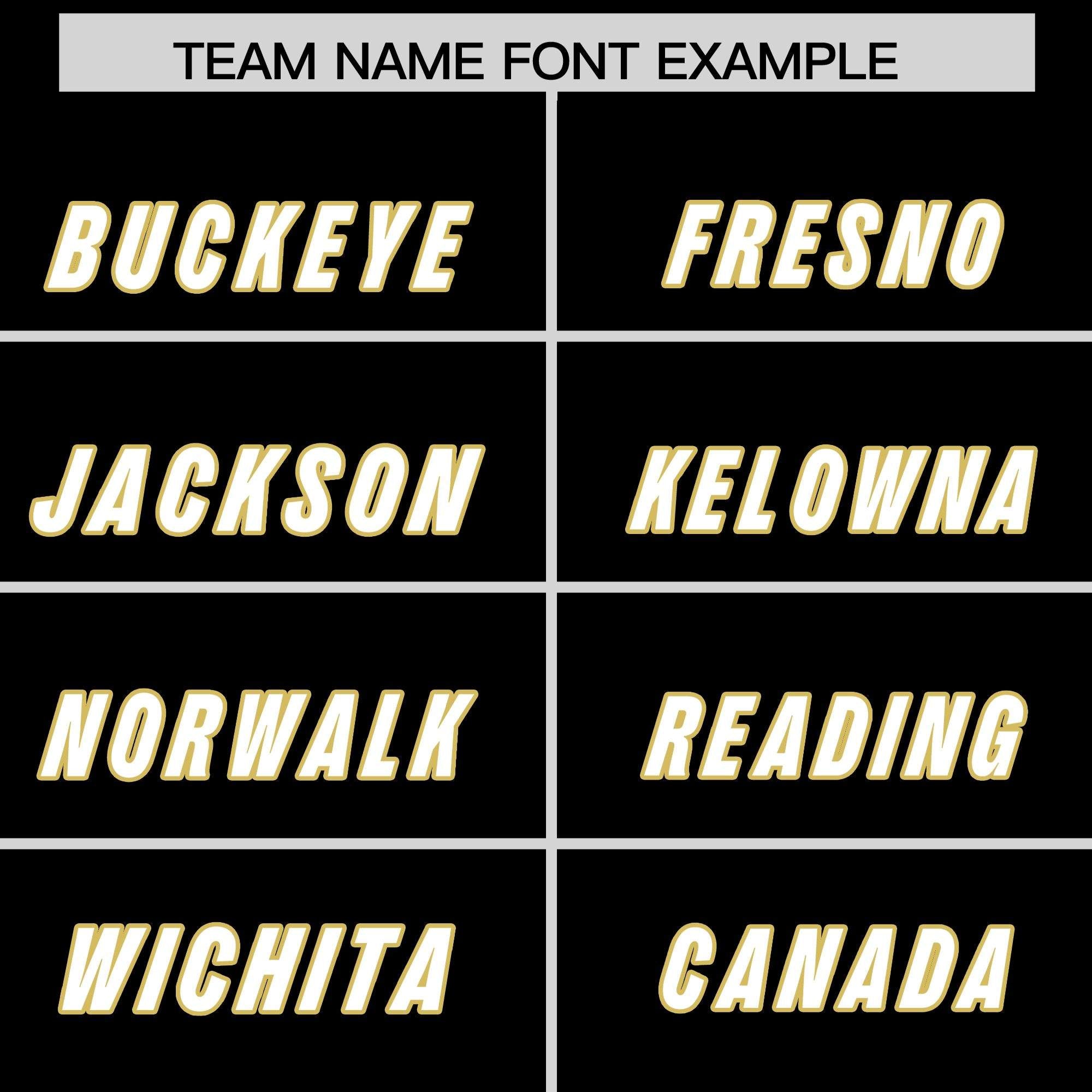 Custom Black Old Gold Personalized Star Pattern Raglan Sleeves Authentic Football Jersey