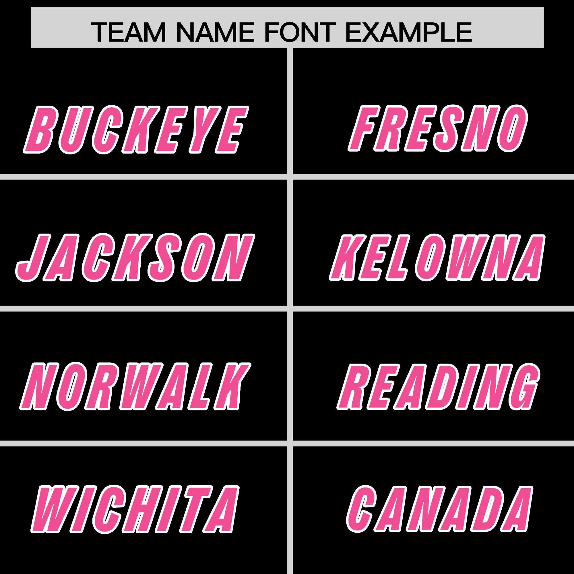 Custom Black Pink Personalized Star Pattern Raglan Sleeves Authentic Football Jersey