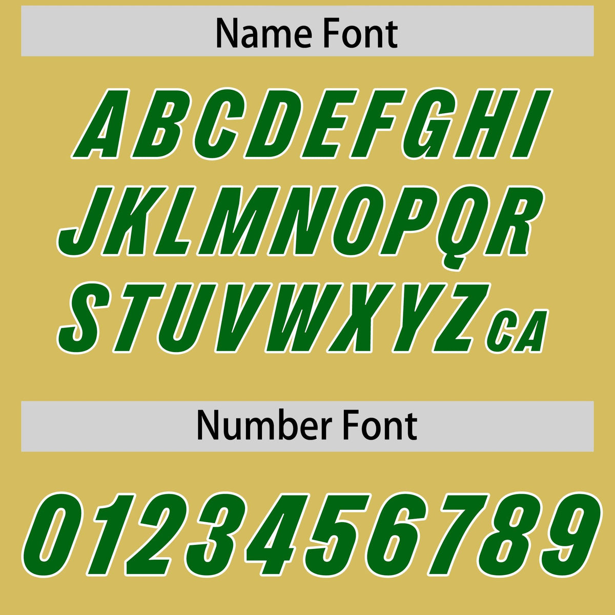 Custom Old Gold Kelly Green Personalized Star Pattern Raglan Sleeves Authentic Football Jersey