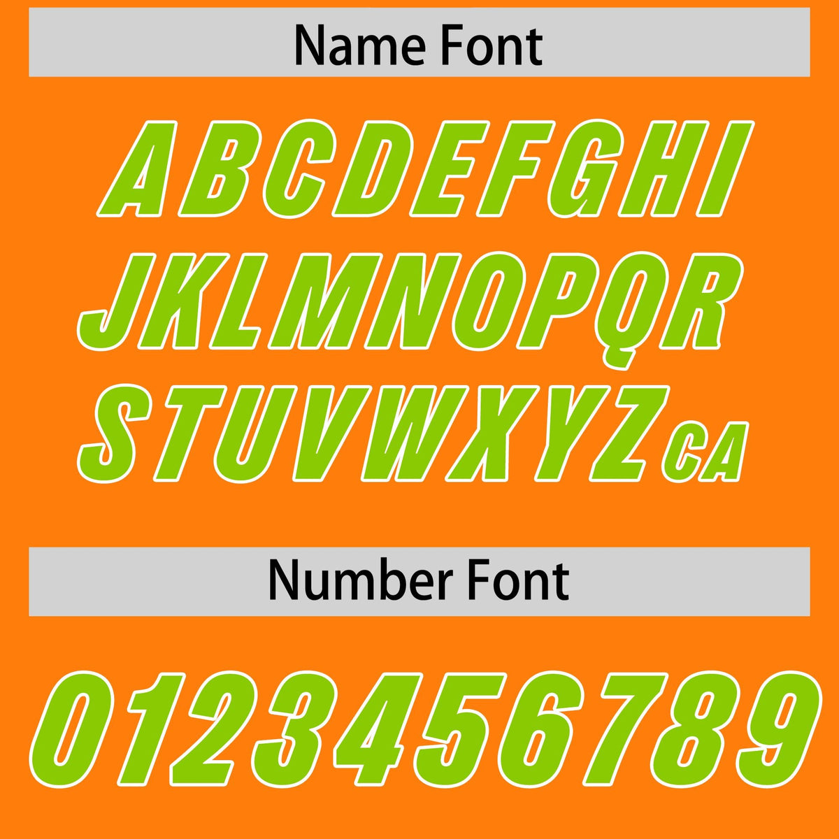 Custom Orange Neon Green Personalized Star Pattern Raglan Sleeves Authentic Football Jersey