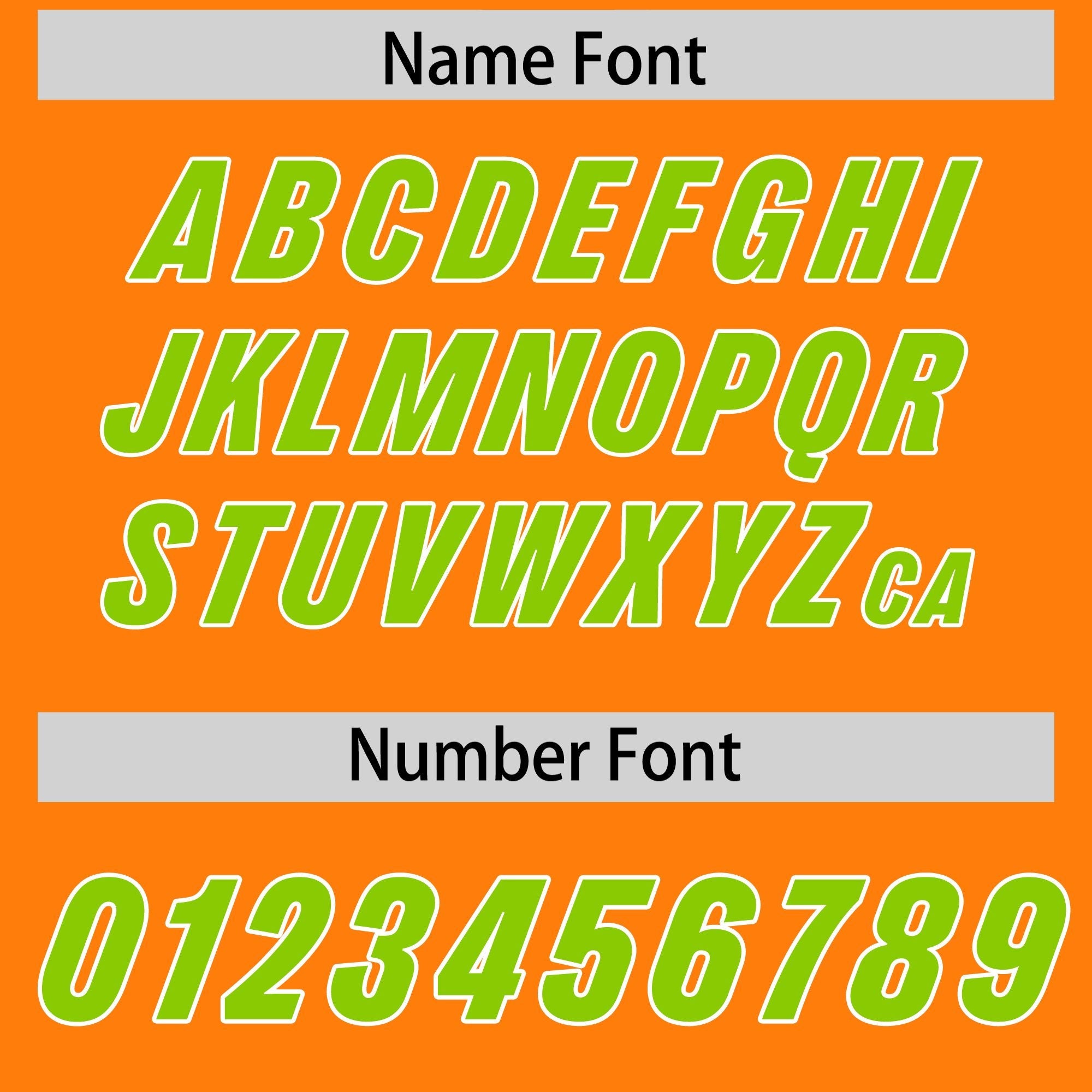 Custom Orange Neon Green Personalized Star Pattern Raglan Sleeves Authentic Football Jersey