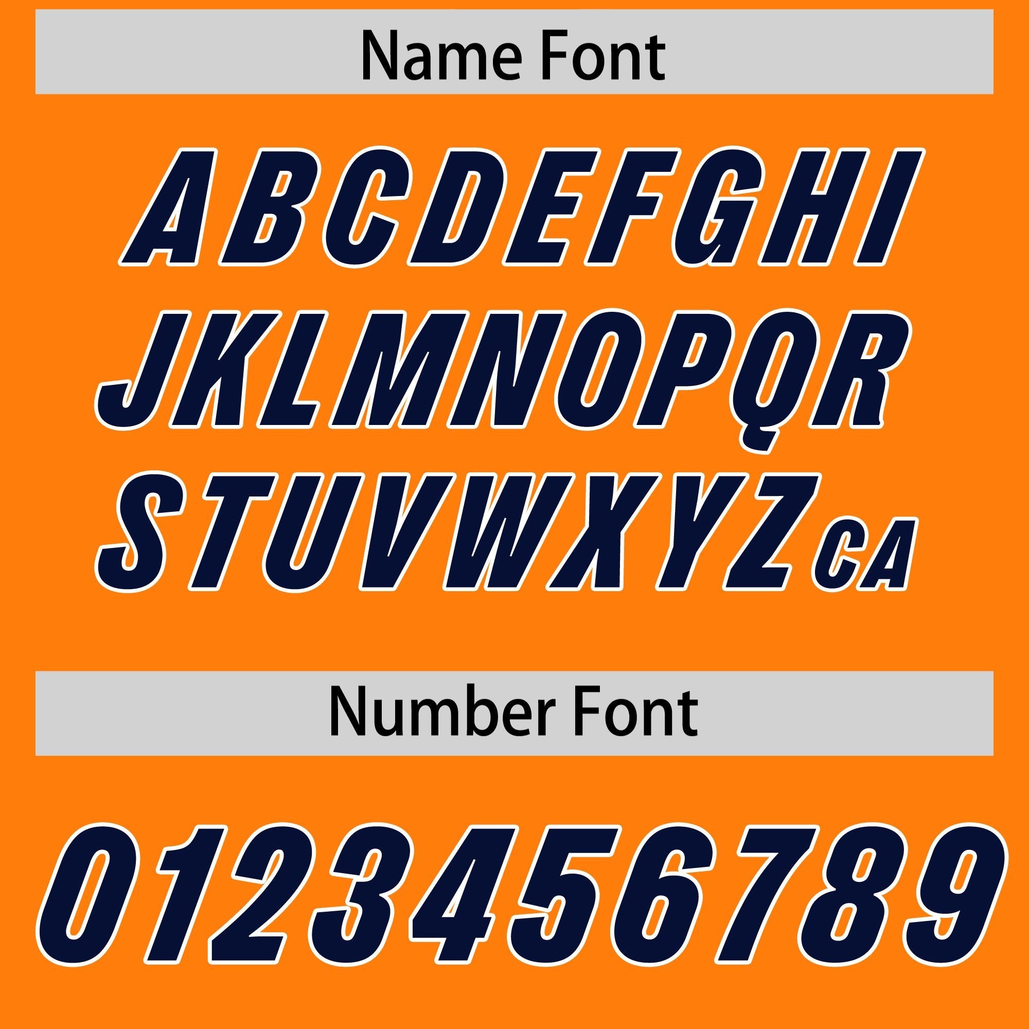 Custom Orange Navy Personalized Star Pattern Raglan Sleeves Authentic Football Jersey