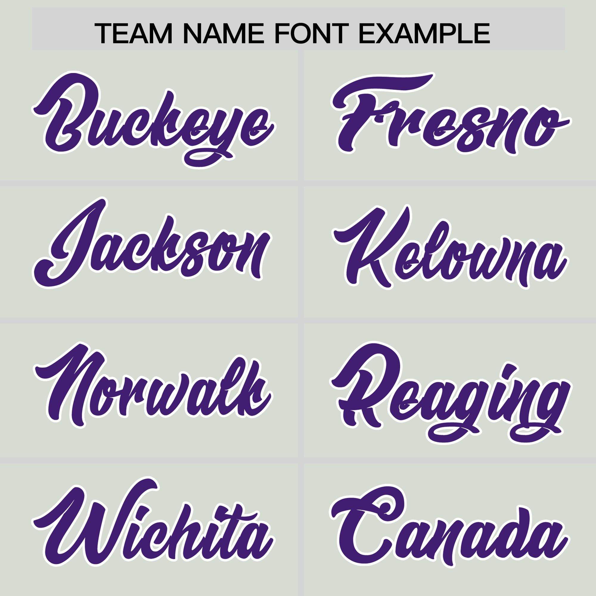 Custom Gray Purple Personalized Star Pattern Raglan Sleeves Authentic Football Jersey