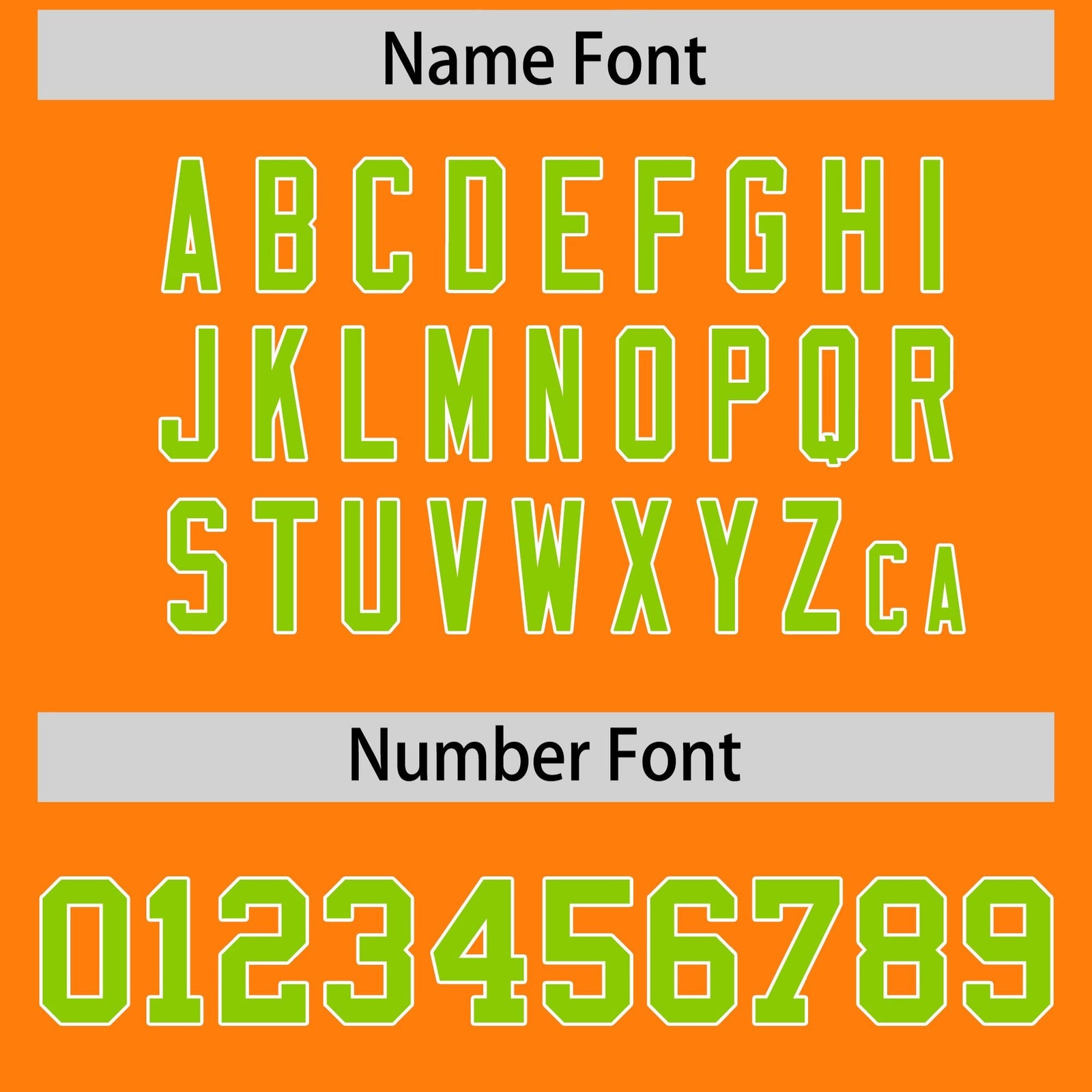 Custom Orange Neon Green Personalized Star Pattern Raglan Sleeves Authentic Football Jersey