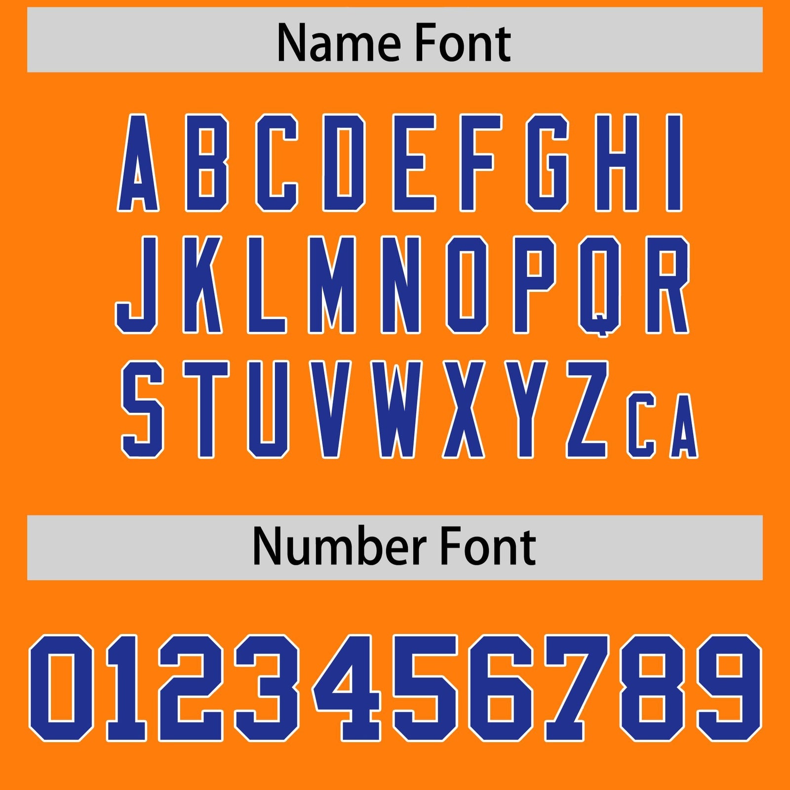 Custom Orange Royal Personalized Star Pattern Raglan Sleeves Authentic Football Jersey