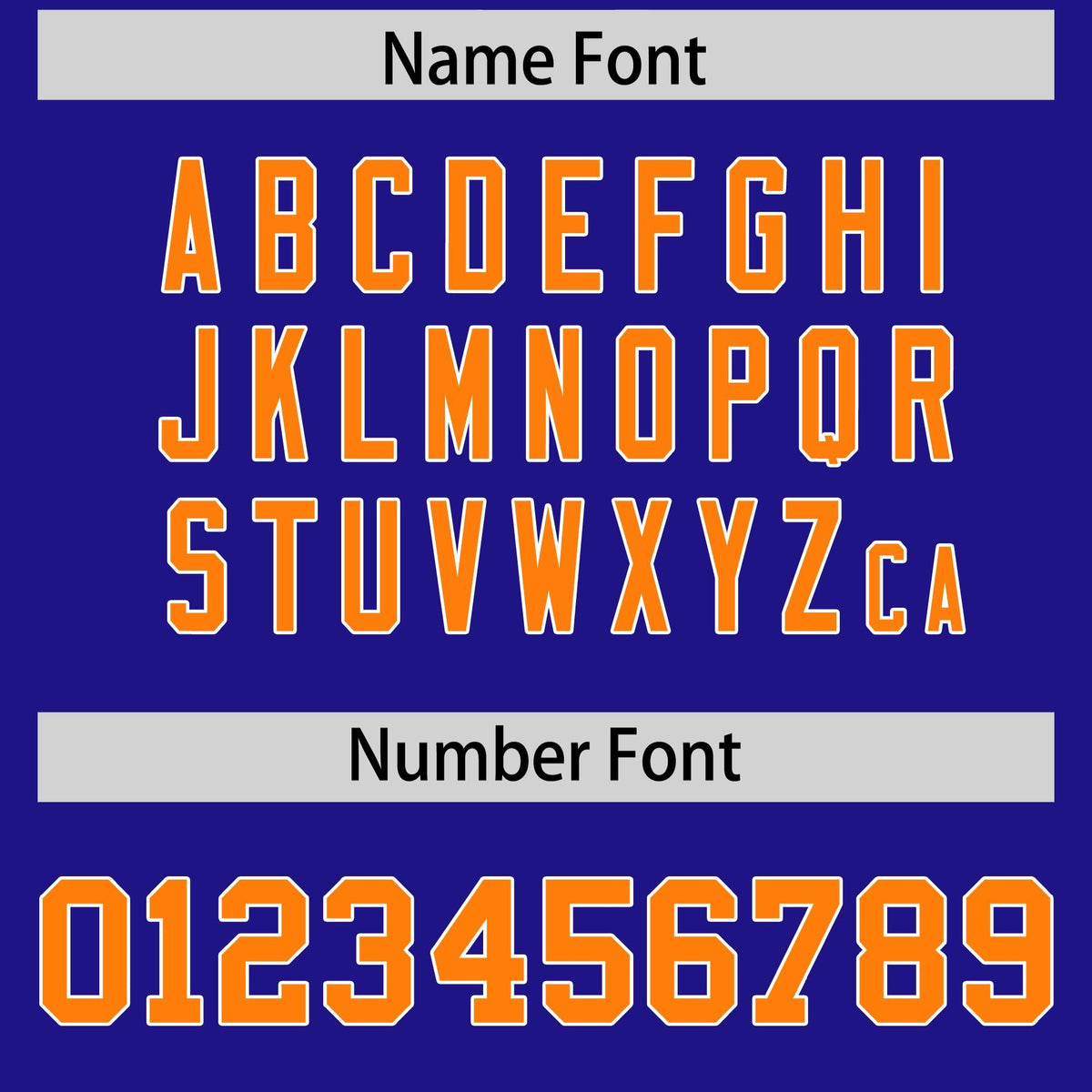 Custom Royal Orange Personalized Star Pattern Raglan Sleeves Authentic Football Jersey