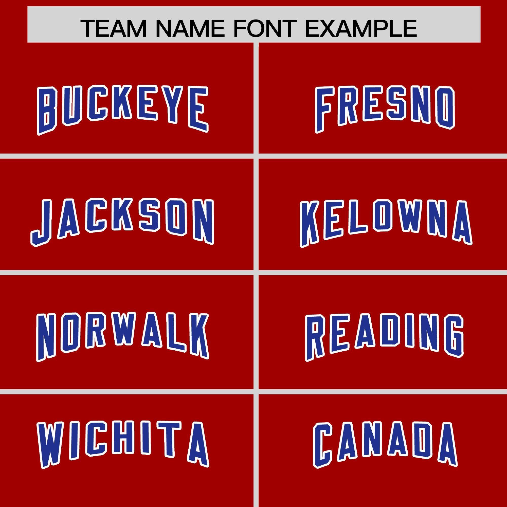 Custom Red Royal Personalized Star Pattern Raglan Sleeves Authentic Football Jersey