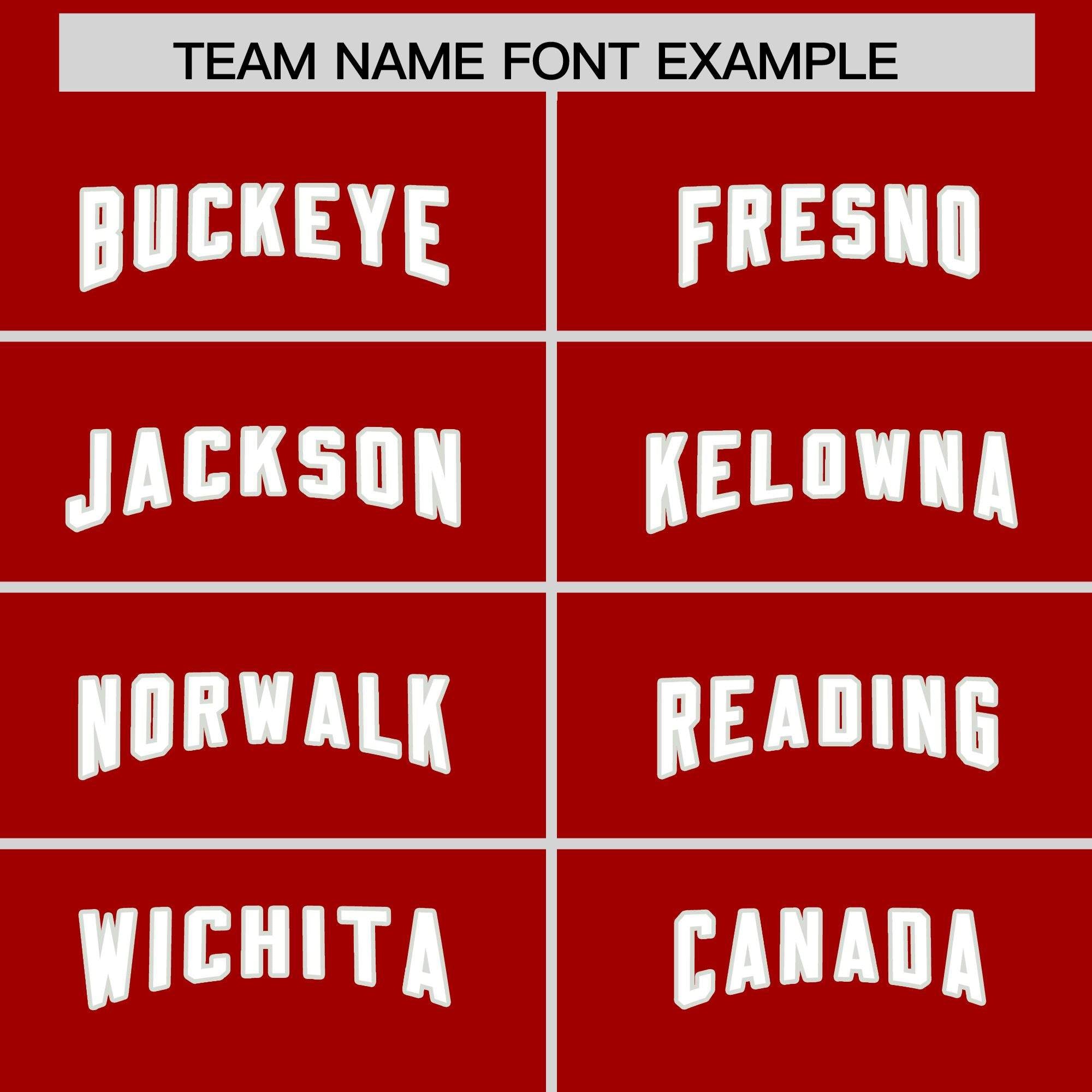 Custom Red Gray Personalized Star Pattern Raglan Sleeves Authentic Football Jersey
