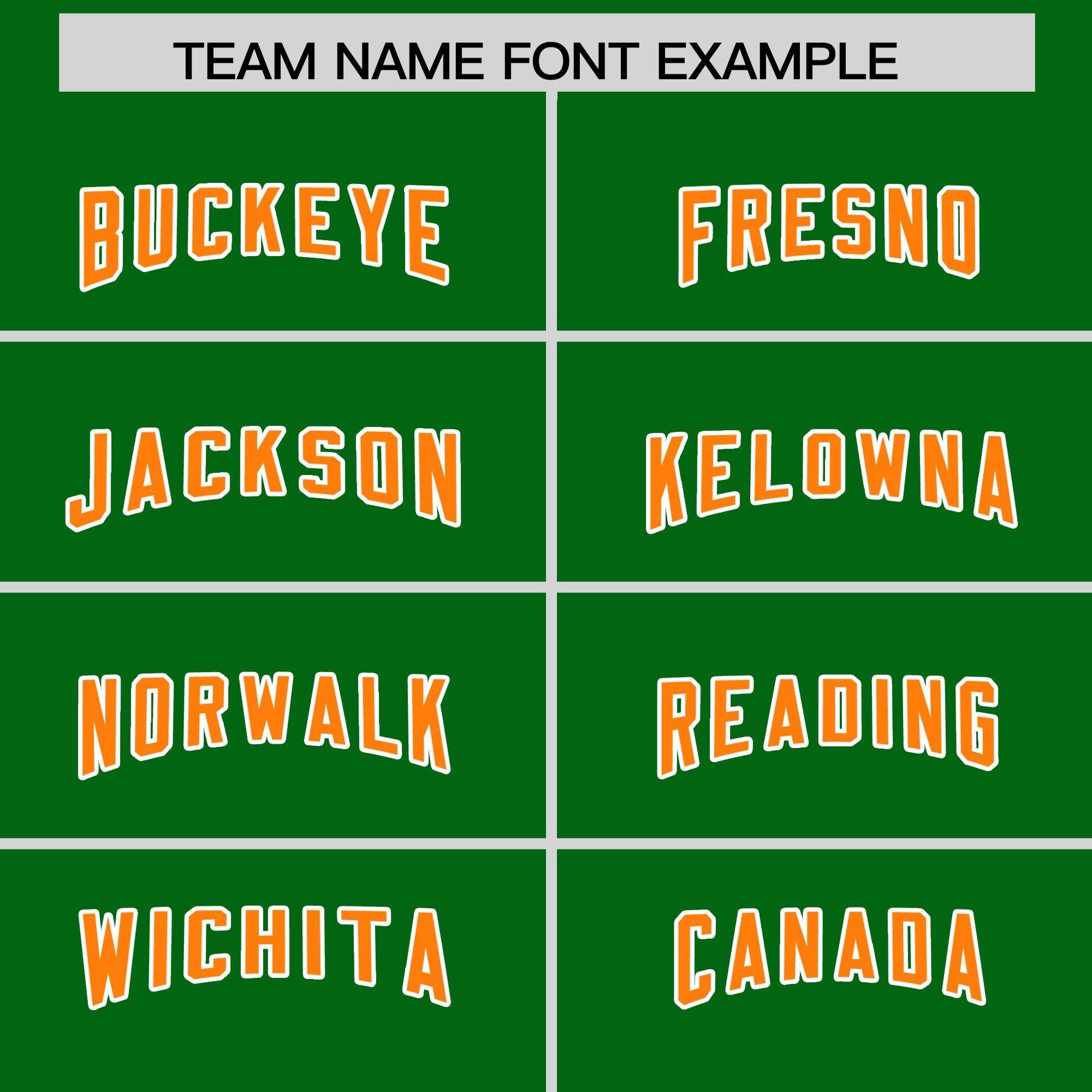 Custom Kelly Green Orange Personalized Star Pattern Raglan Sleeves Authentic Football Jersey