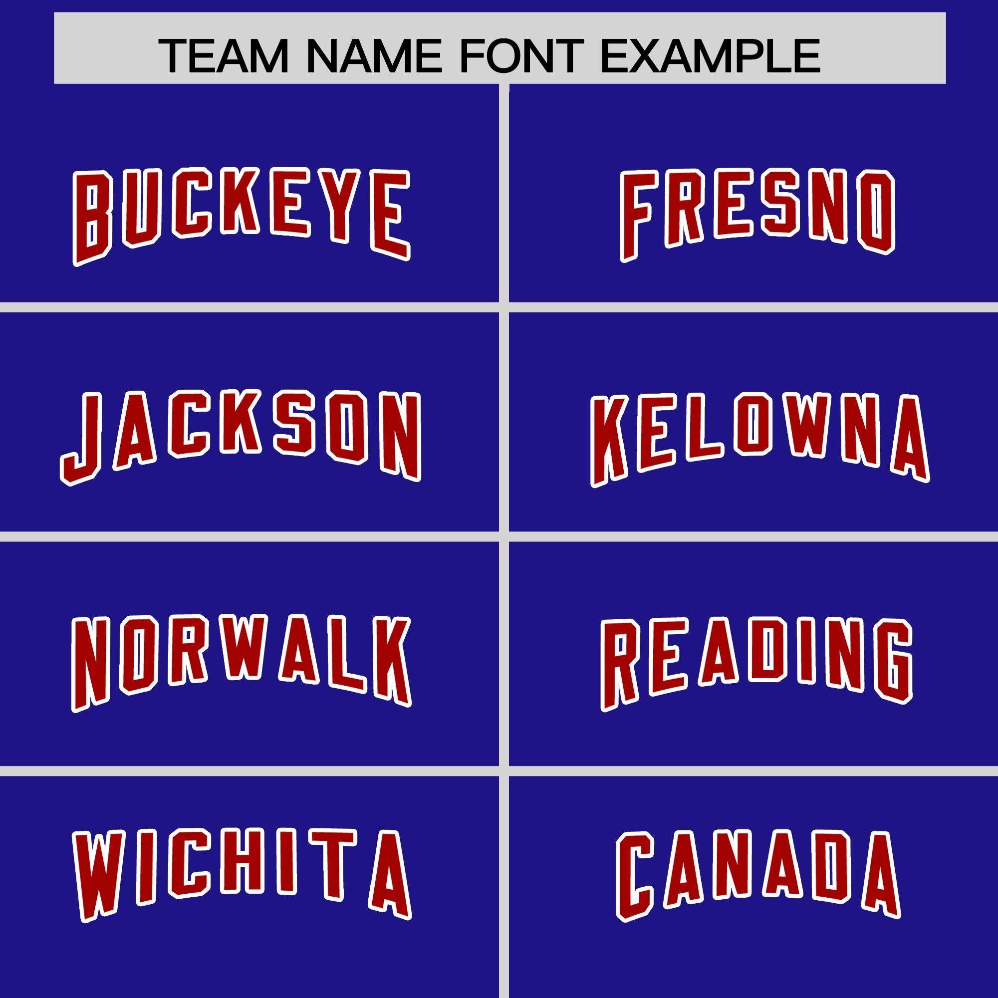 Custom Royal Red Personalized Star Pattern Raglan Sleeves Authentic Football Jersey