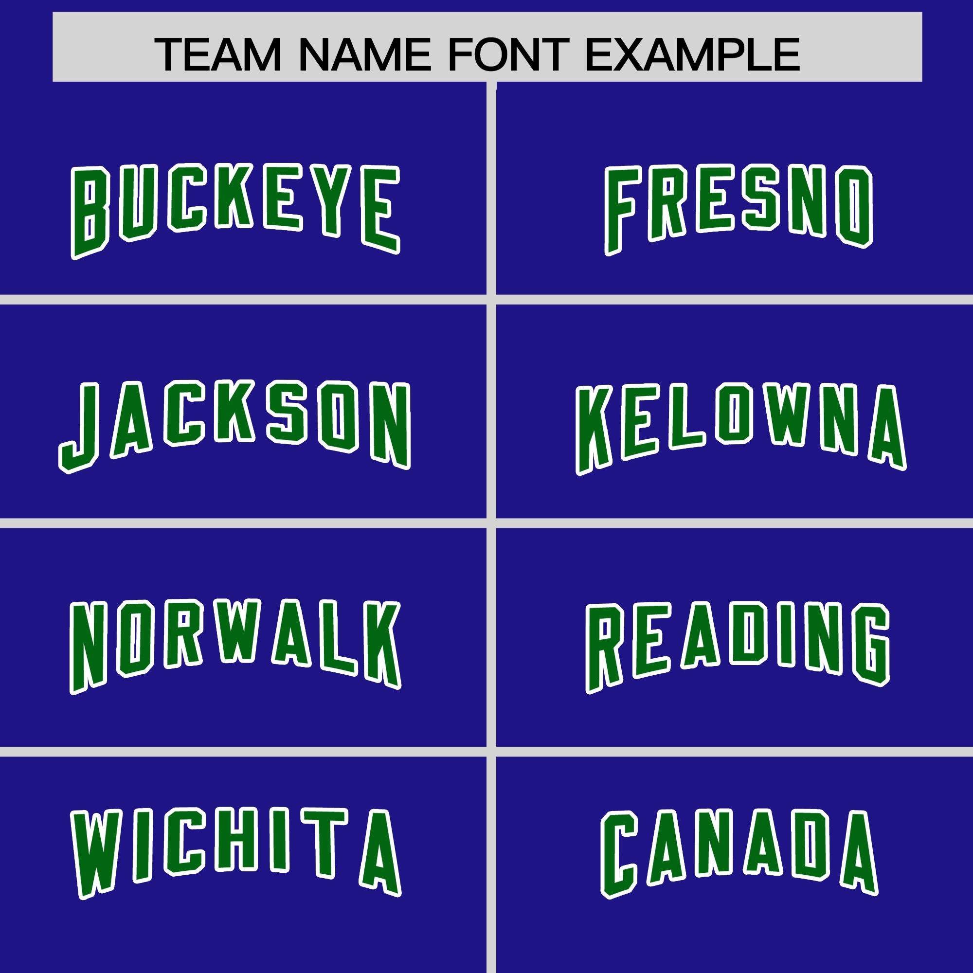 Custom Royal Kelly Green Personalized Star Pattern Raglan Sleeves Authentic Football Jersey