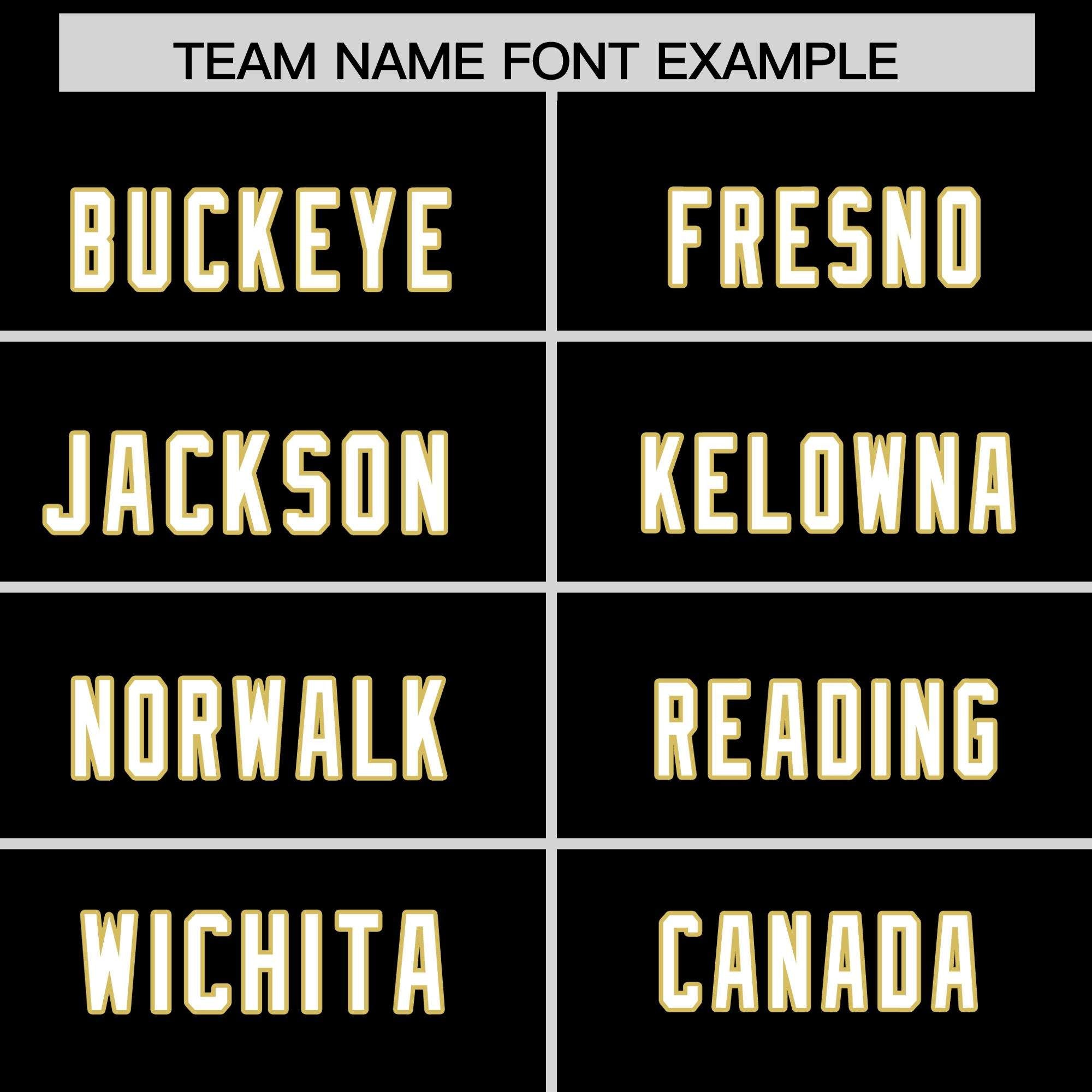 Custom Black Old Gold Personalized Star Pattern Raglan Sleeves Authentic Football Jersey