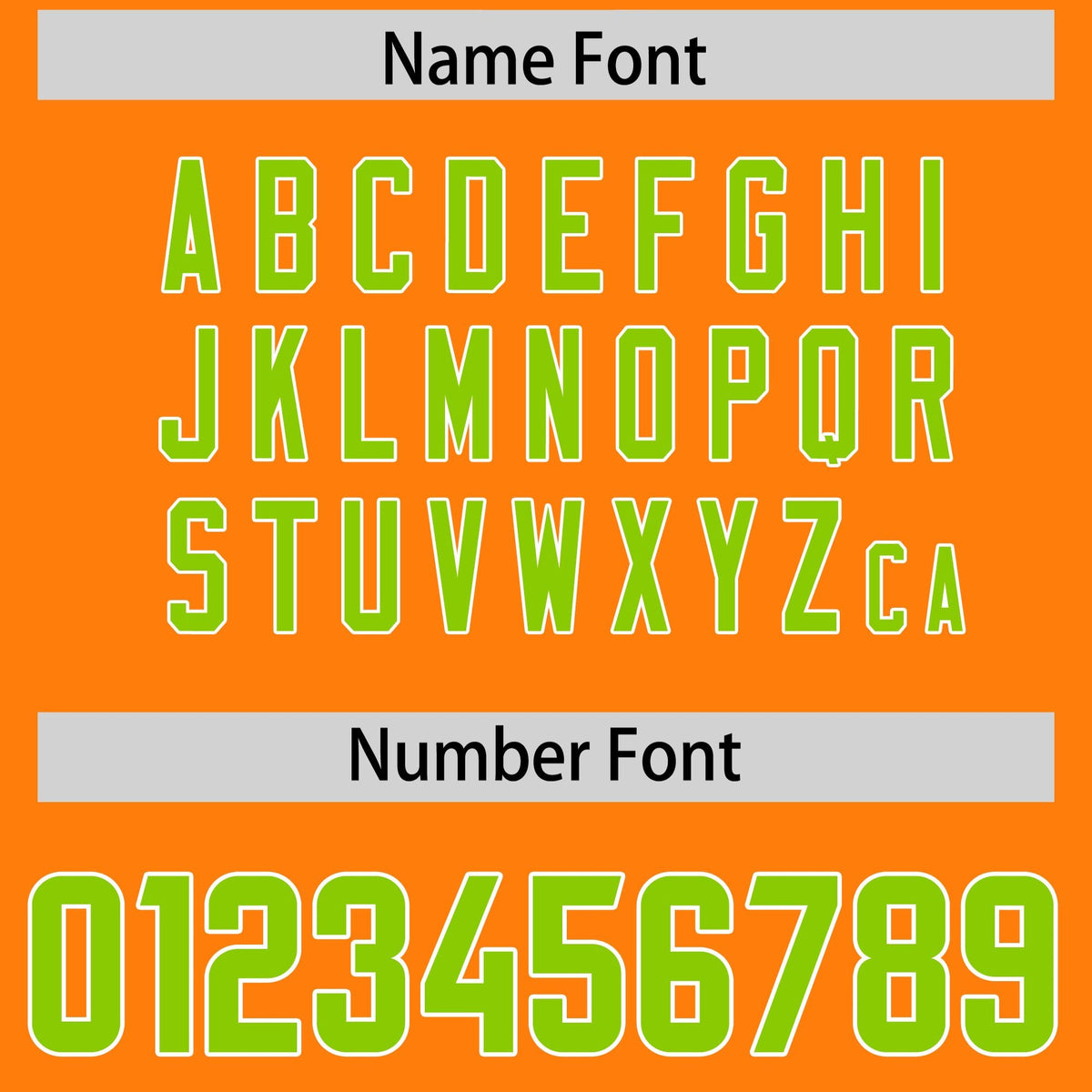 Custom Orange Neon Green Personalized Star Pattern Raglan Sleeves Authentic Football Jersey