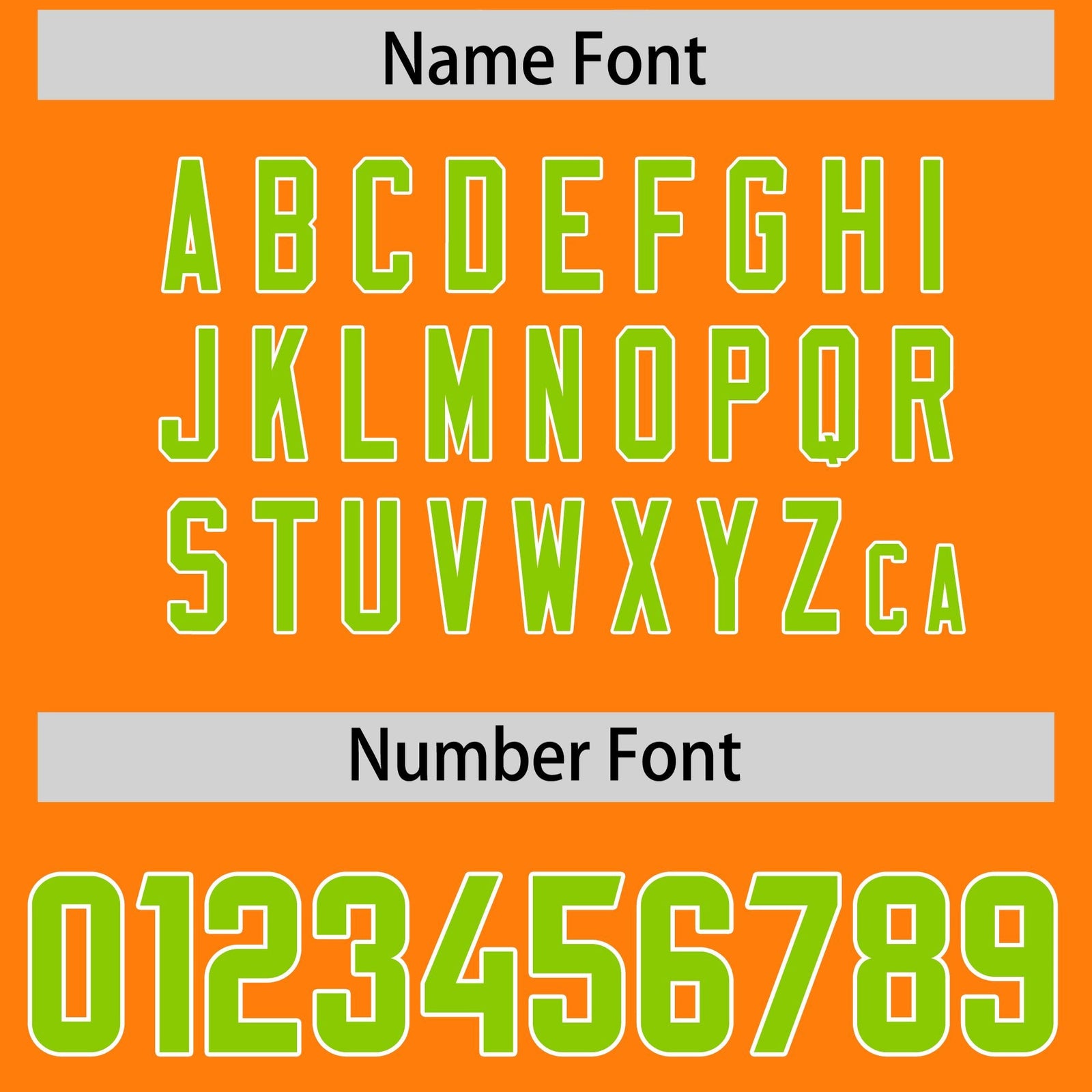 Custom Orange Neon Green Personalized Star Pattern Raglan Sleeves Authentic Football Jersey