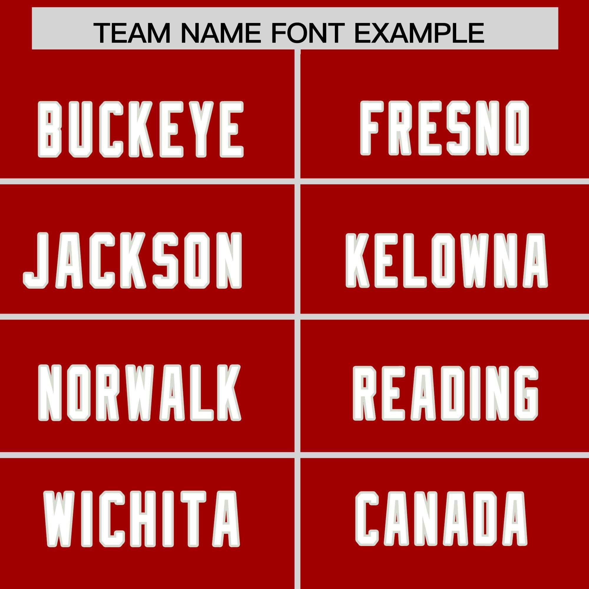 Custom Red Gray Personalized Star Pattern Raglan Sleeves Authentic Football Jersey
