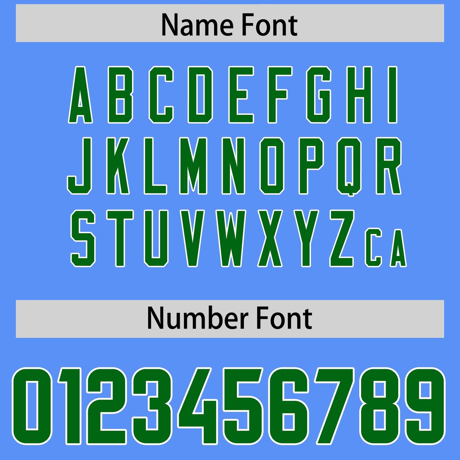 Custom Powder Blue Kelly Green Personalized Star Pattern Raglan Sleeves Authentic Football Jersey