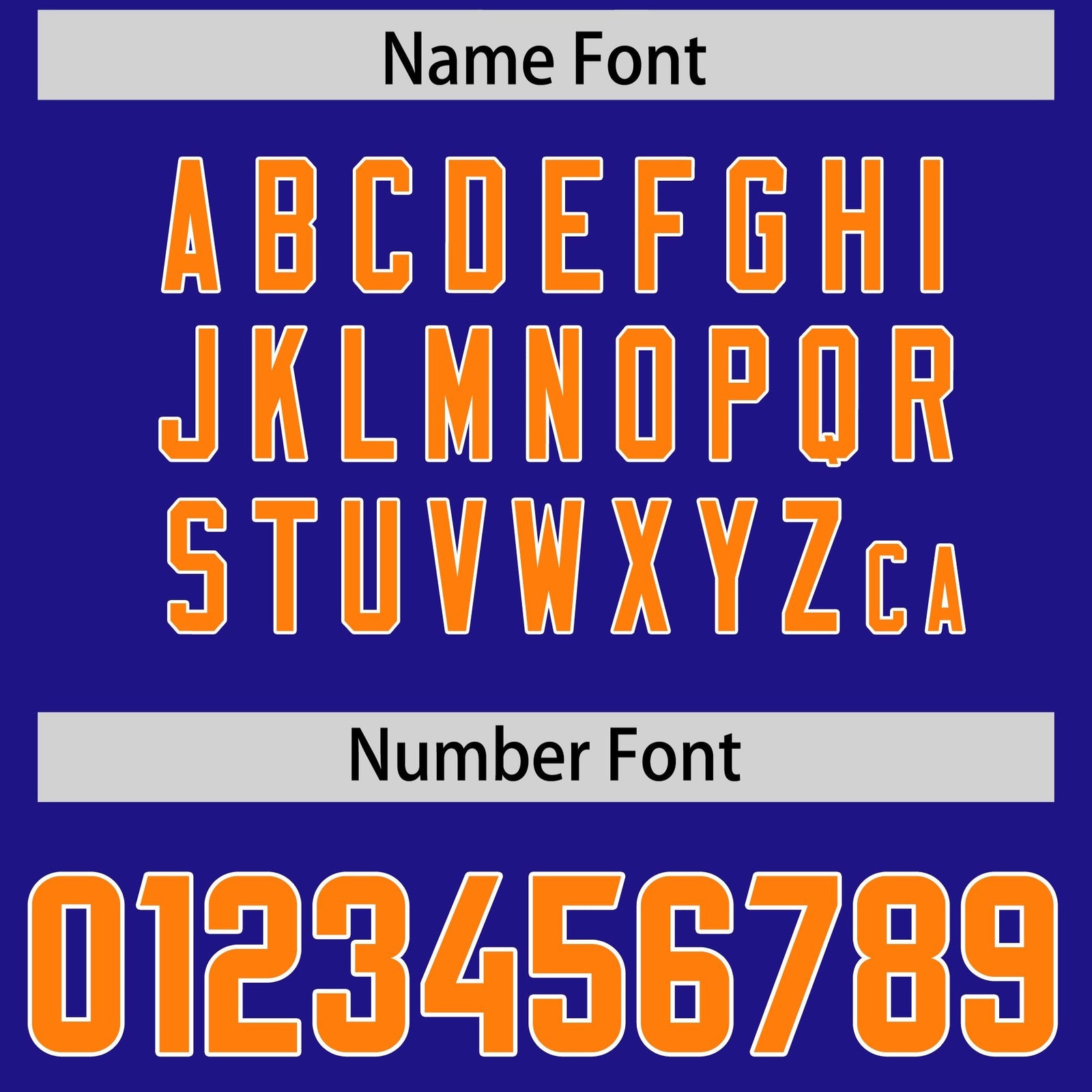 Custom Royal Orange Personalized Star Pattern Raglan Sleeves Authentic Football Jersey