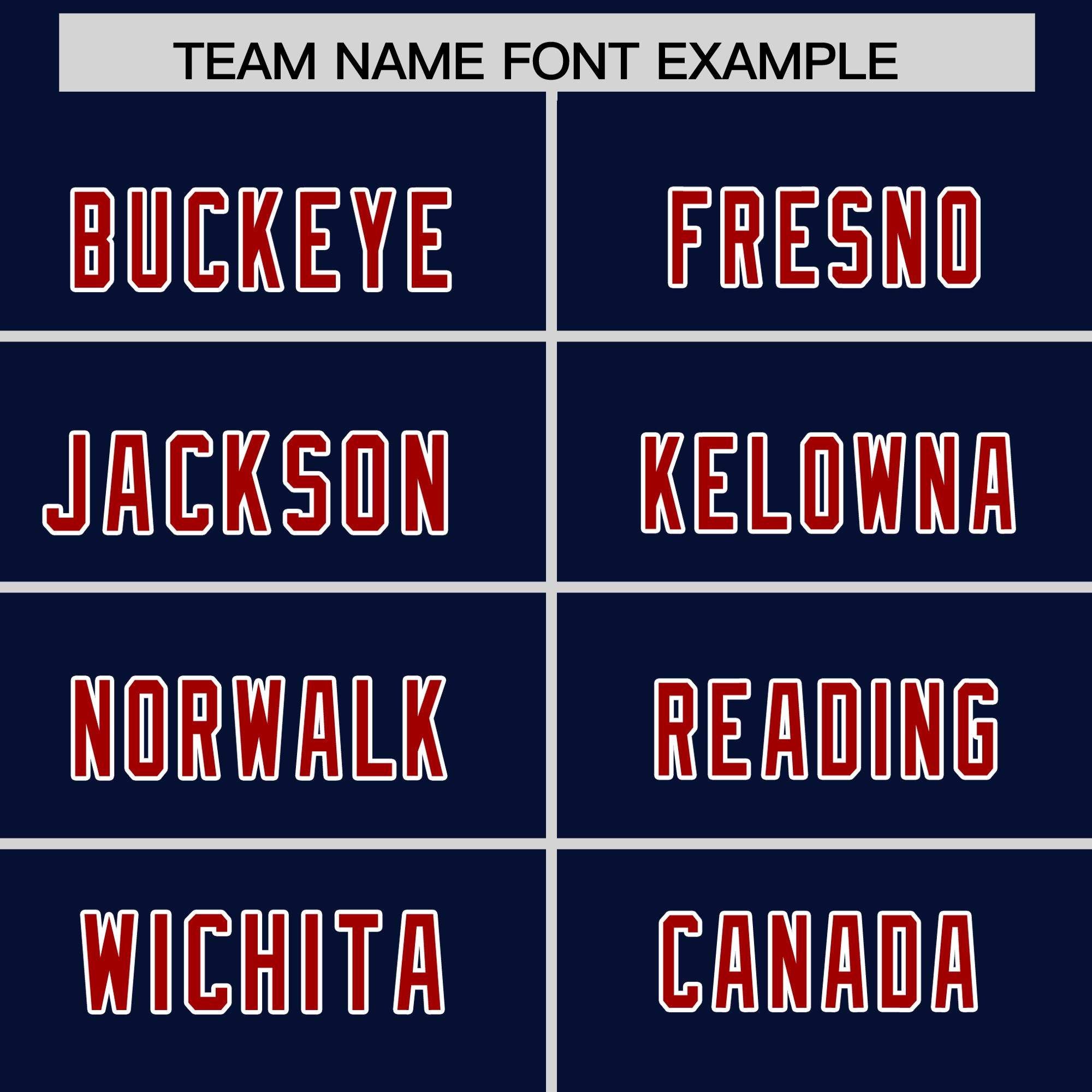 Custom Navy Red Personalized Star Pattern Raglan Sleeves Authentic Football Jersey