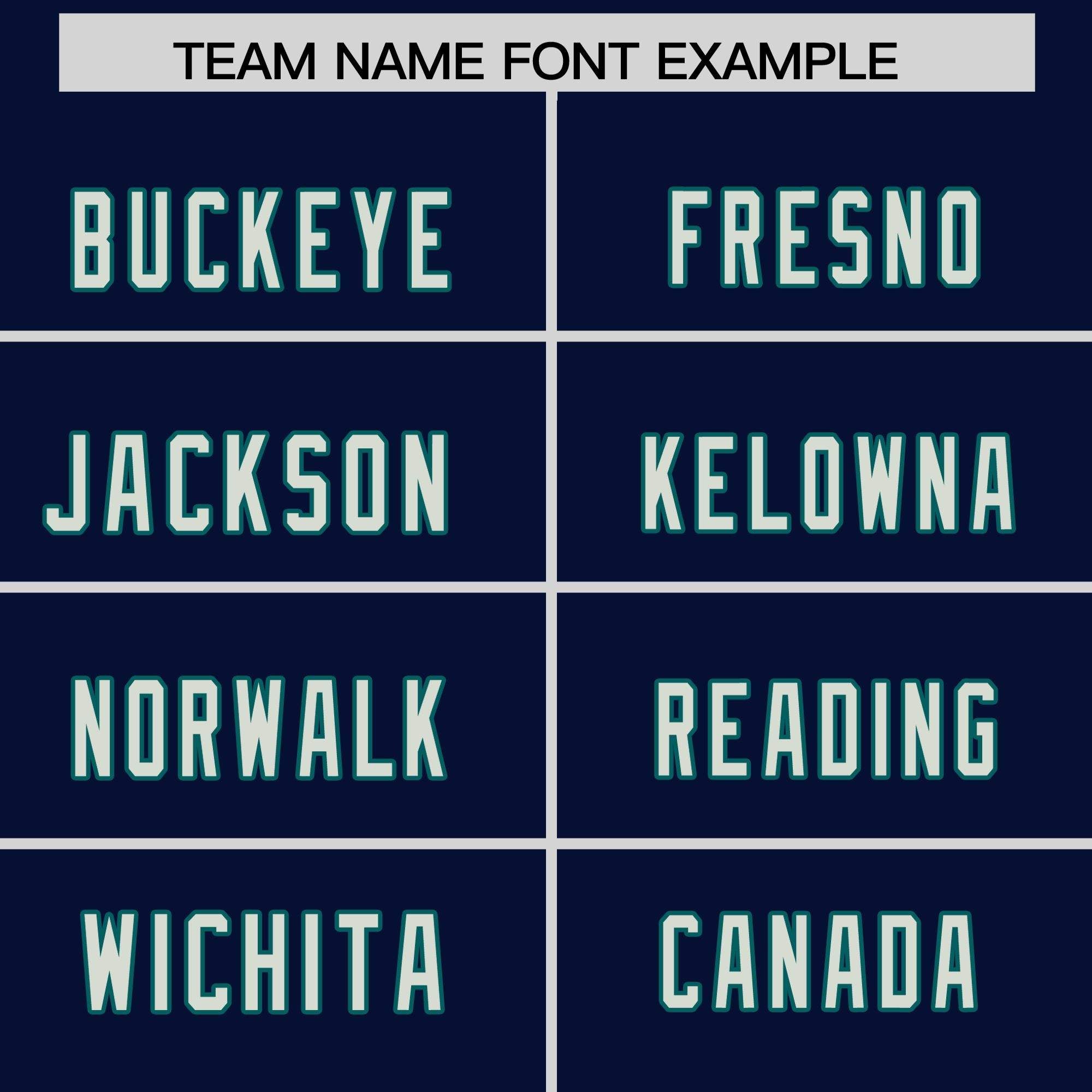 Custom Navy Aqua Personalized Star Pattern Raglan Sleeves Authentic Football Jersey