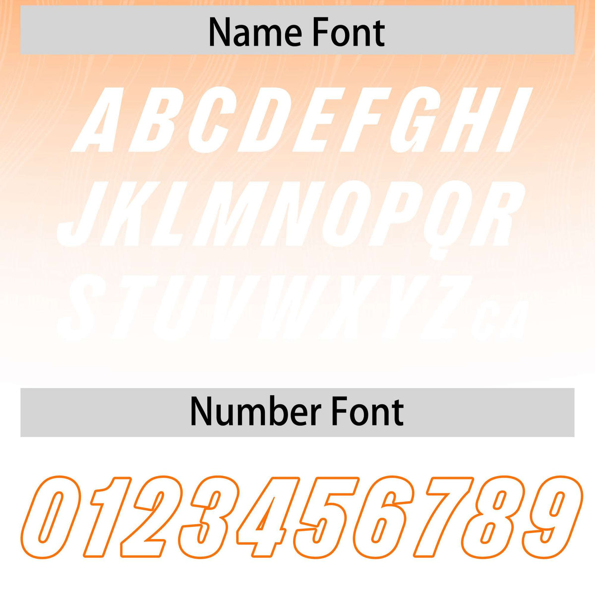 Custom Orange White Gradient Fashion Outdoor Authentic Football Jersey