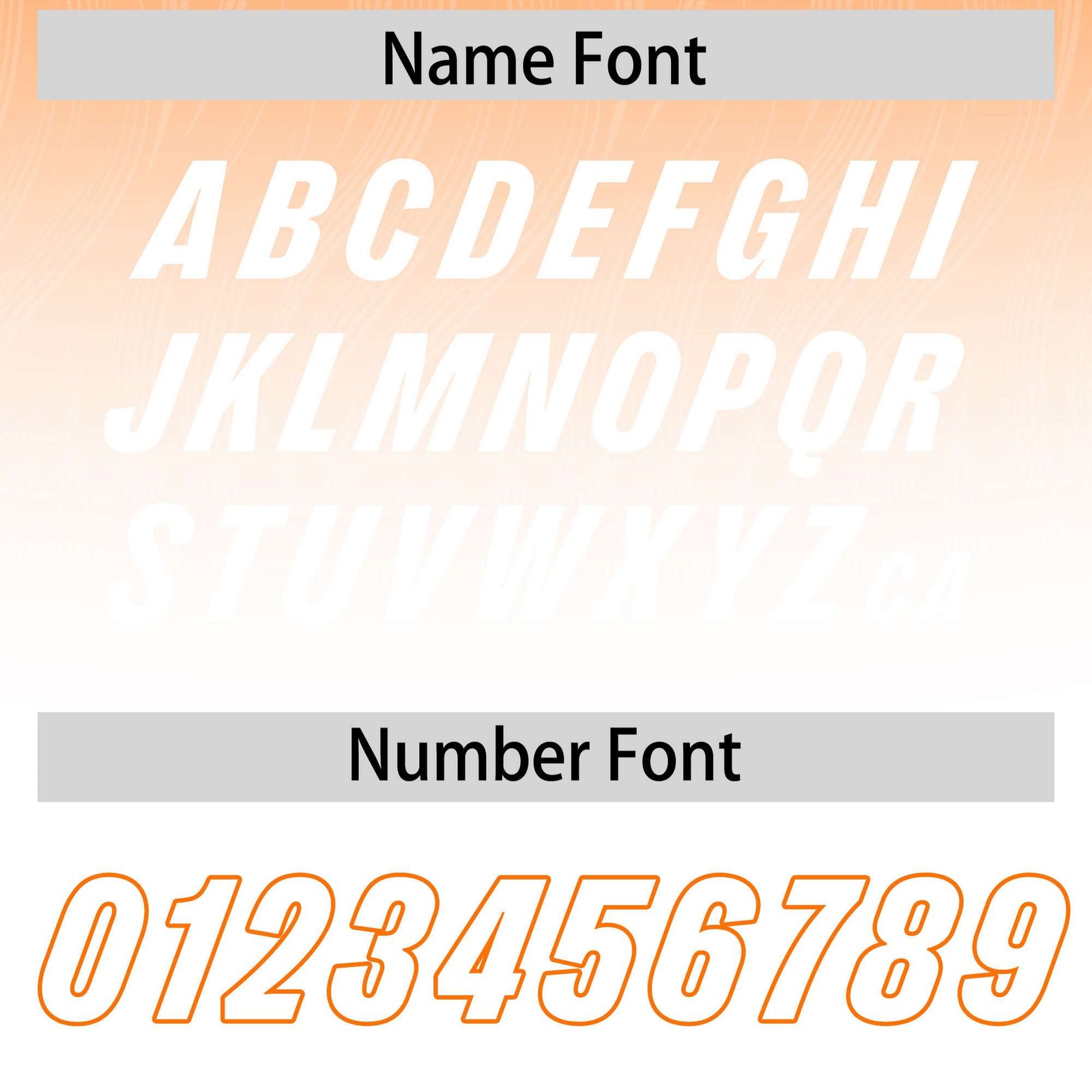 Custom Orange White Gradient Fashion Outdoor Authentic Football Jersey