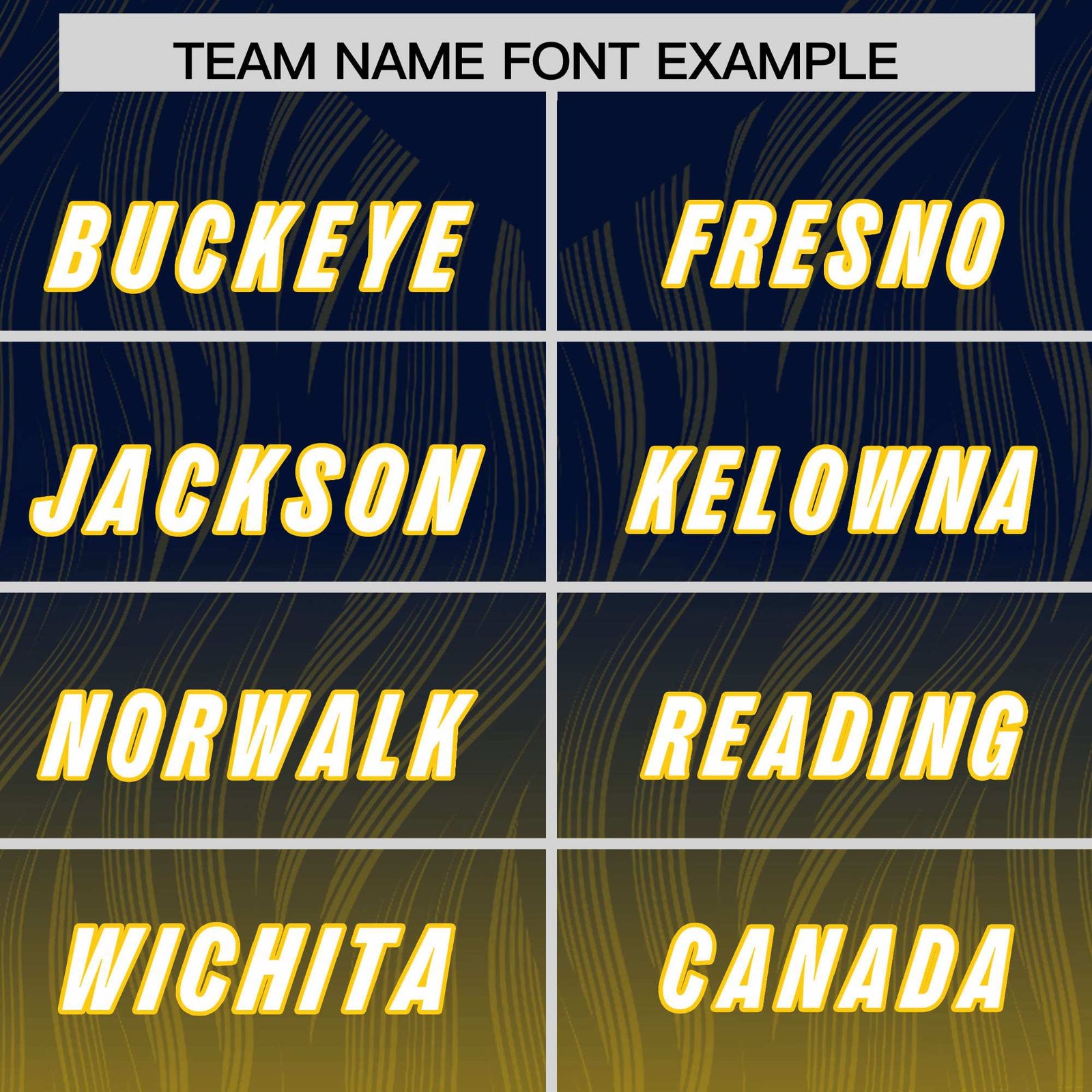 Custom Navy Gold Gradient Fashion Outdoor Authentic Football Jersey