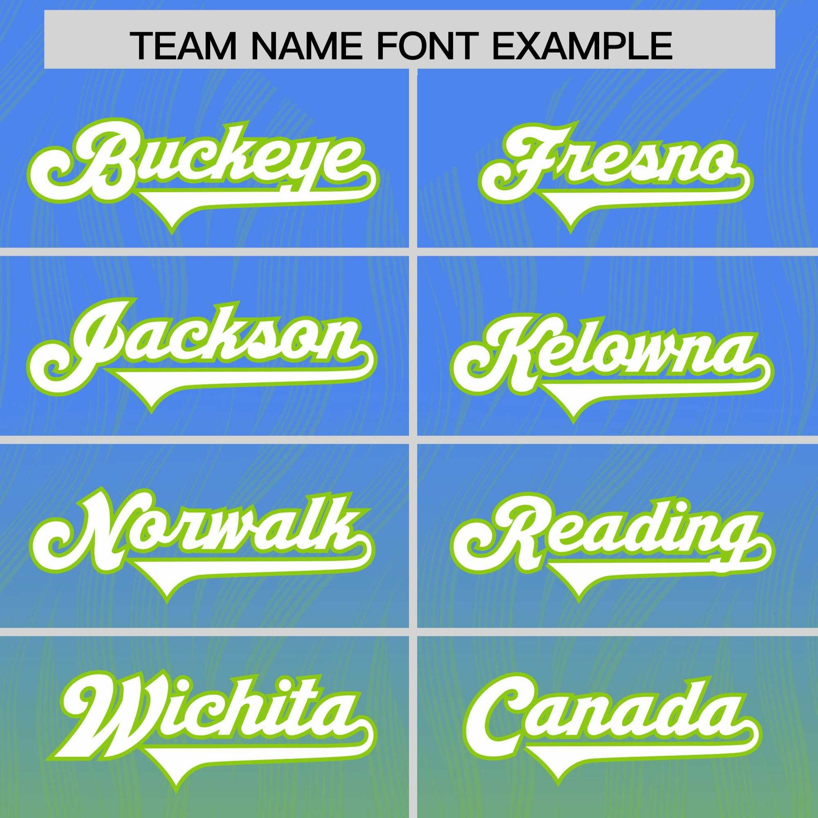 Custom Powder Blue Neon Green Gradient Fashion Outdoor Authentic Football Jersey