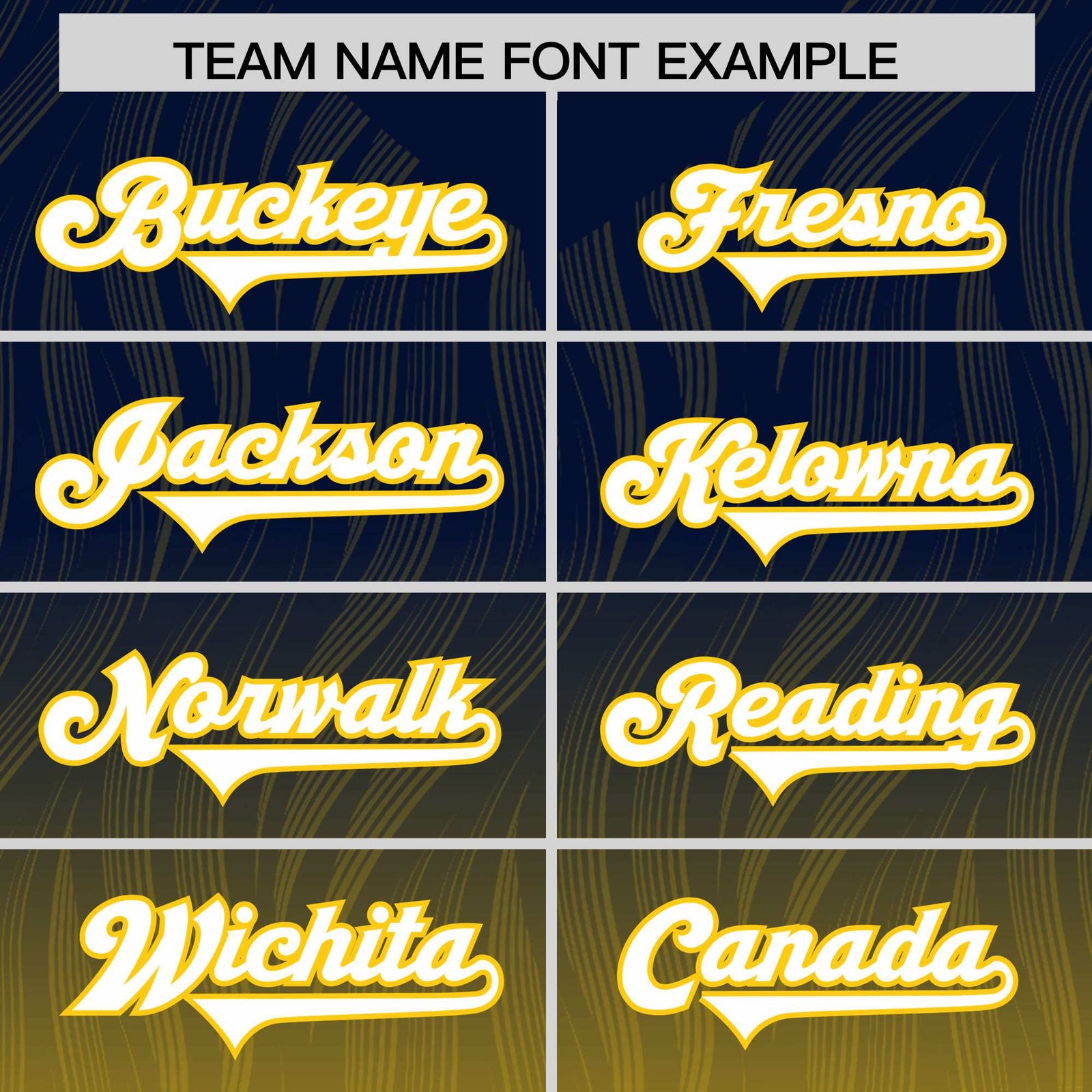 Custom Navy Gold Gradient Fashion Outdoor Authentic Football Jersey