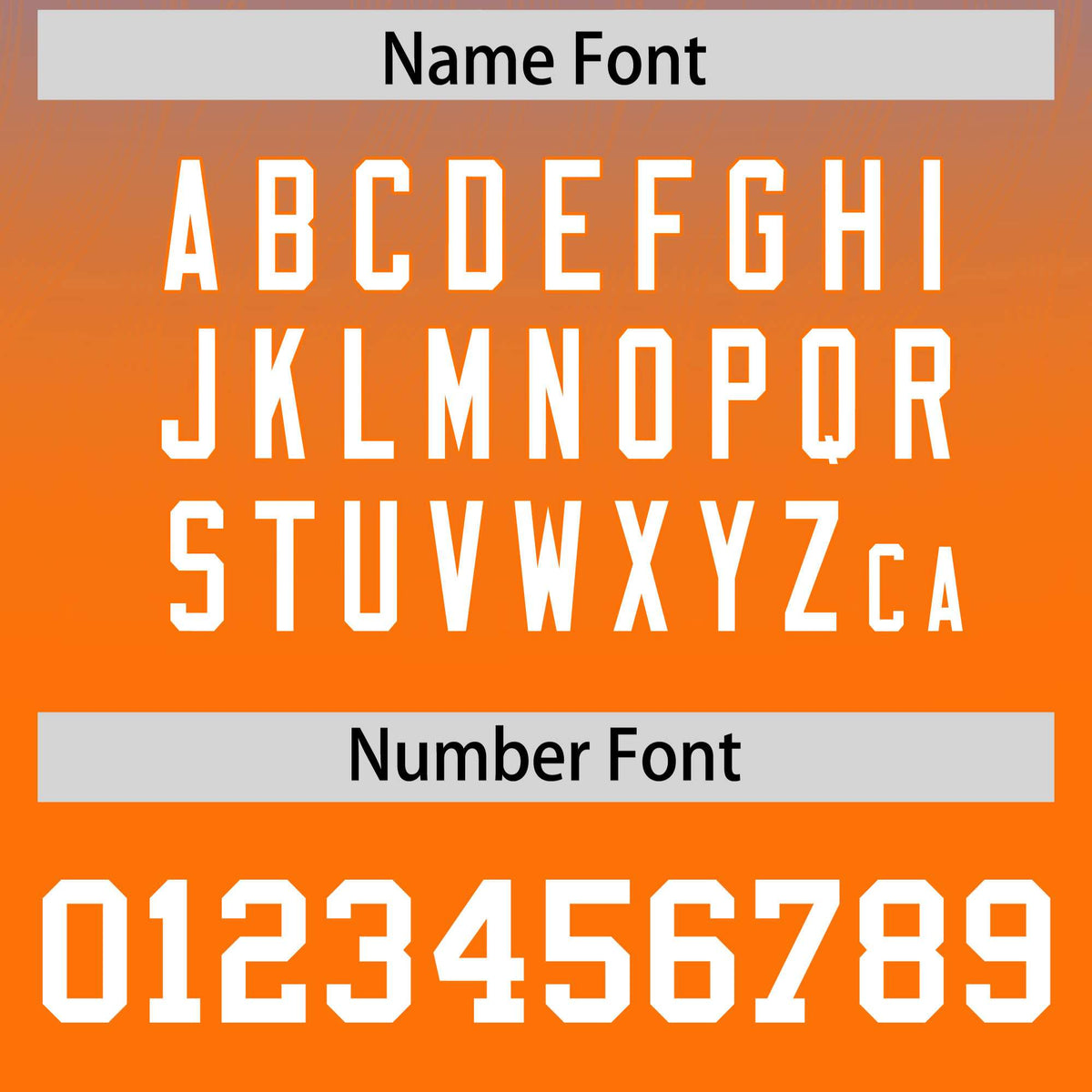 Custom Powder Blue Orange Gradient Fashion Outdoor Authentic Football Jersey