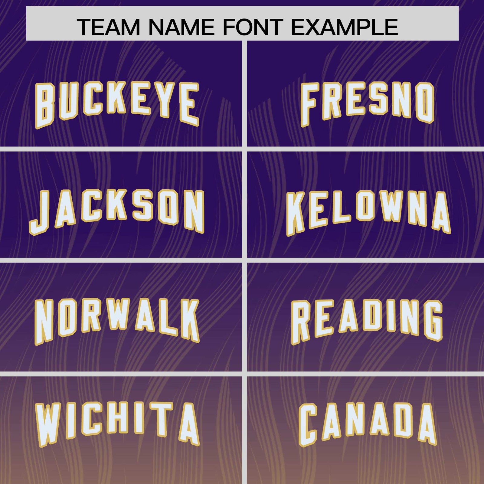 Custom Purple Old Gold Gradient Fashion Outdoor Authentic Football Jersey