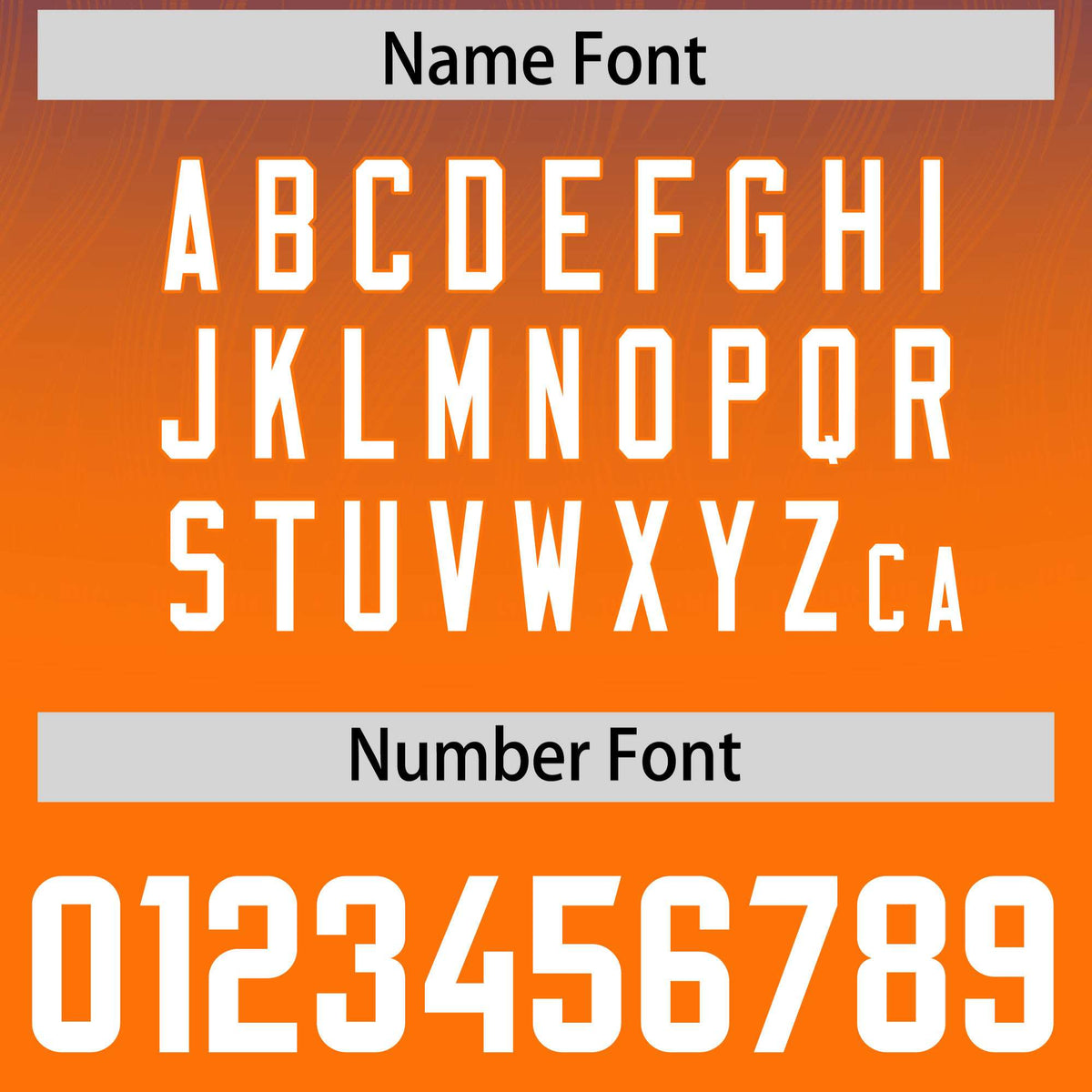 Custom Royal Orange Gradient Fashion Outdoor Authentic Football Jersey