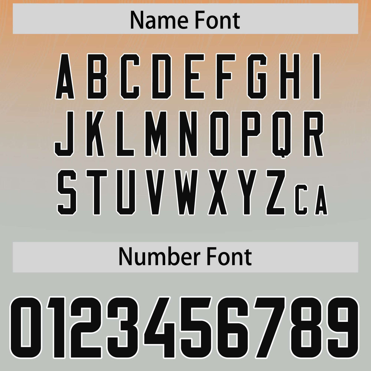 Custom Orange Gray Gradient Fashion Outdoor Authentic Football Jersey