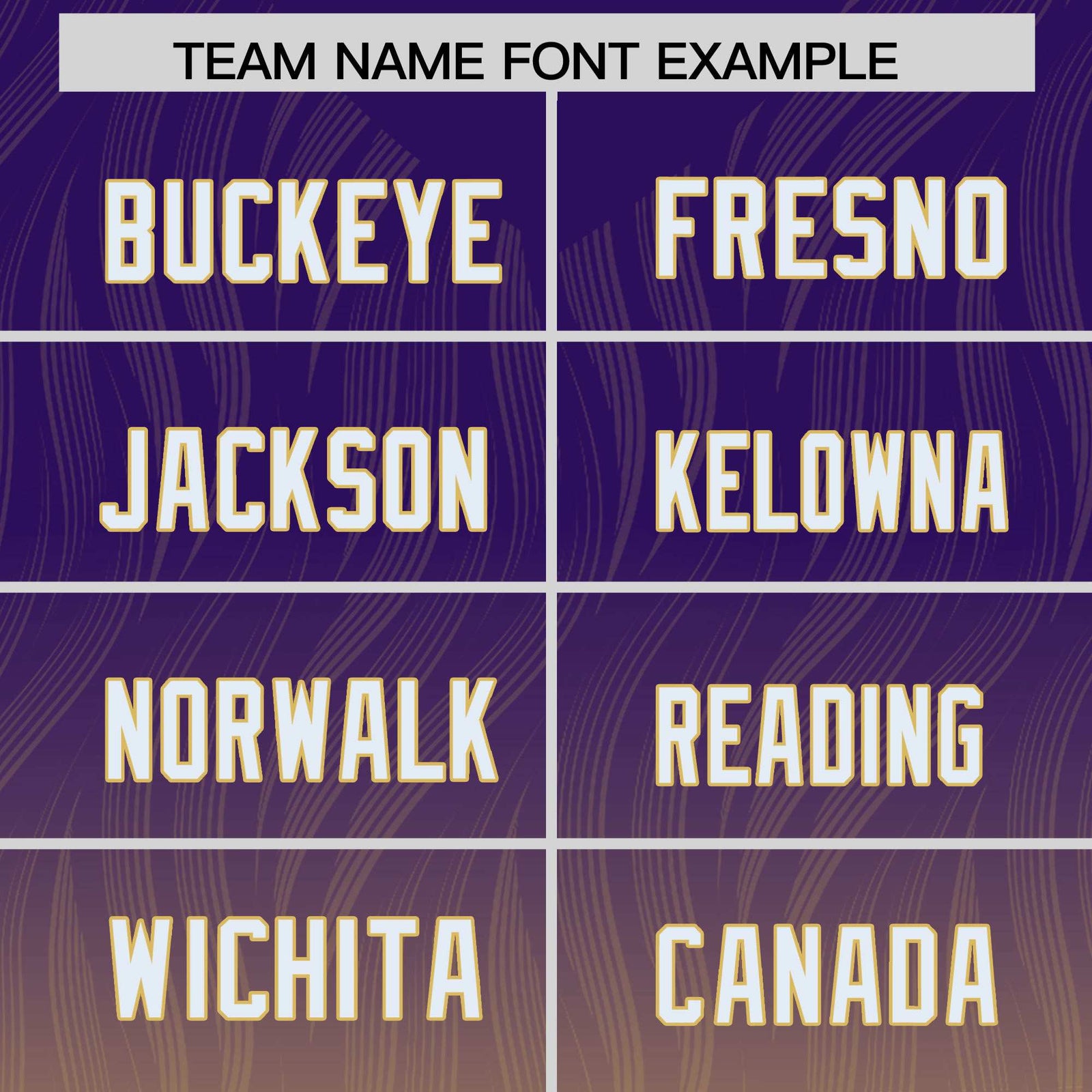 Custom Purple Old Gold Gradient Fashion Outdoor Authentic Football Jersey