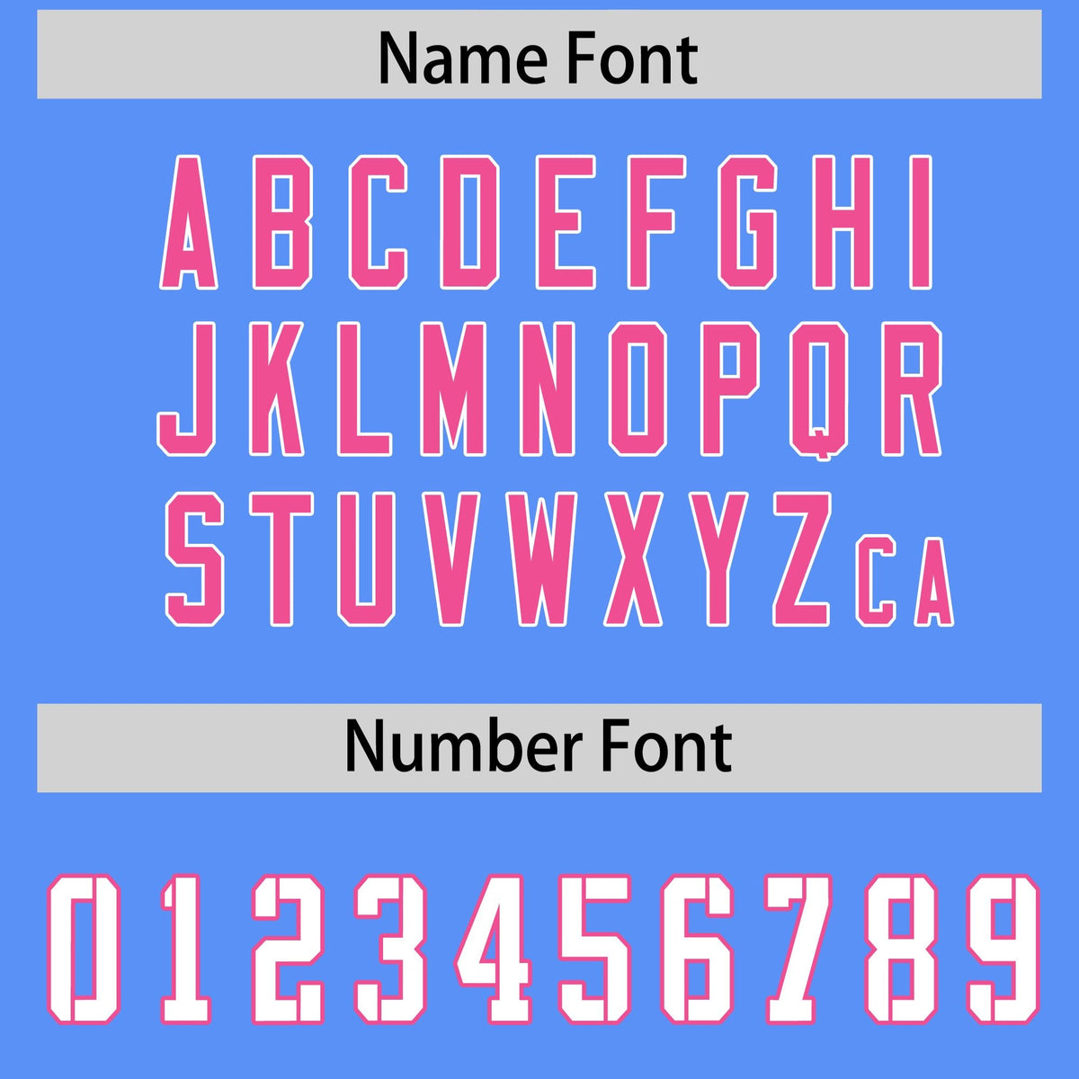 Custom Powder Blue Pink Side Stripe Pattern Authentic Football Jersey