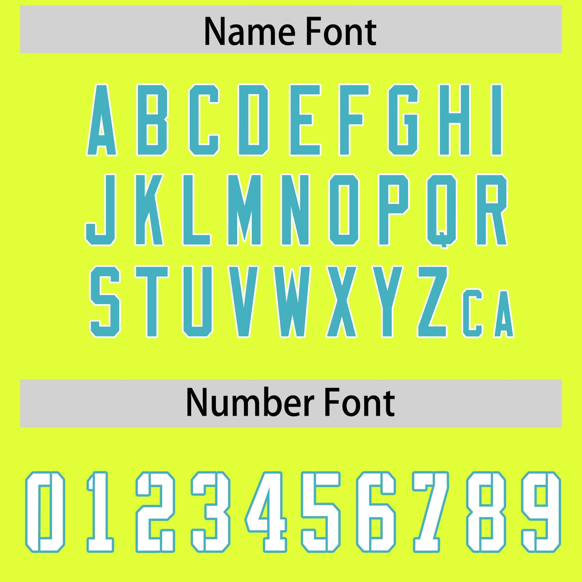 Custom Fluorescent Green Sky Blue Side Stripe Pattern Authentic Football Jersey