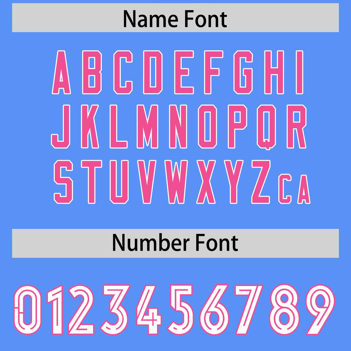 Custom Powder Blue Pink Side Stripe Pattern Authentic Football Jersey