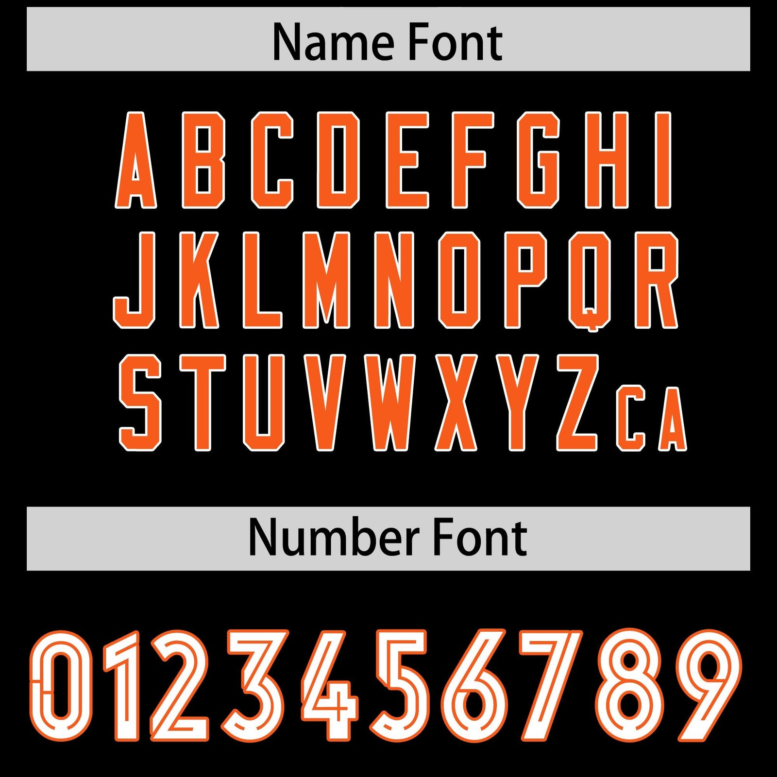 Custom Black Orange Side Stripe Pattern Authentic Football Jersey