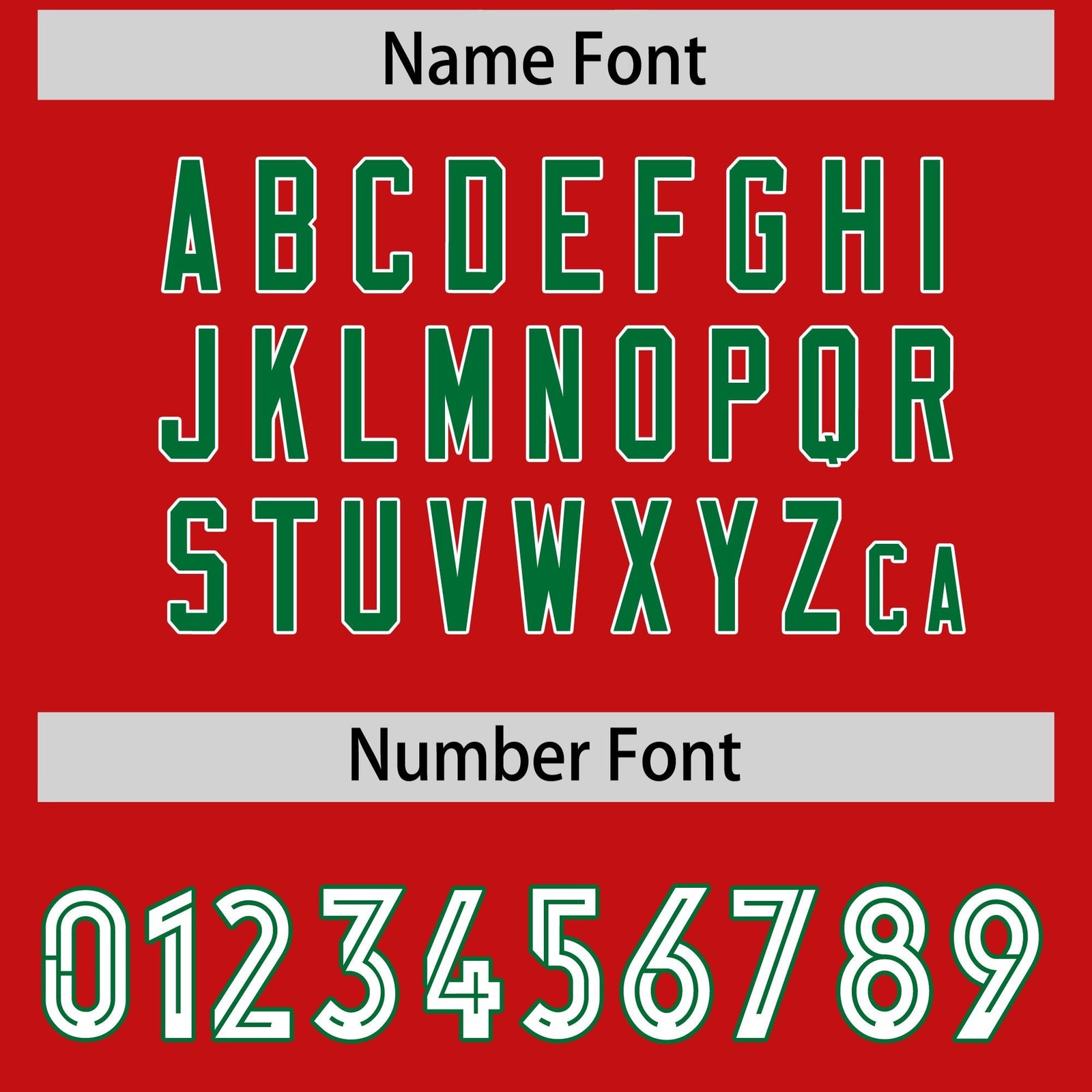 Custom Red Kelly Green Side Stripe Pattern Authentic Football Jersey