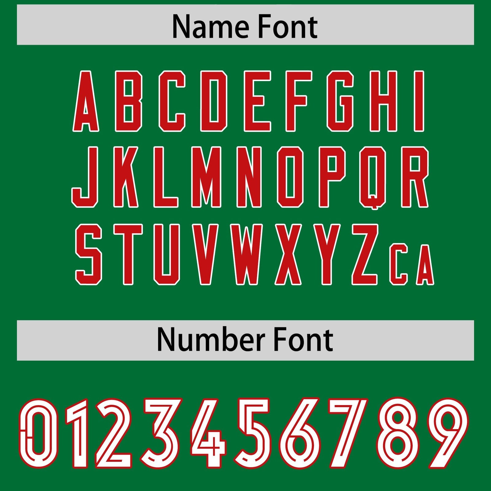 Custom Kelly Green Red Side Stripe Pattern Authentic Football Jersey