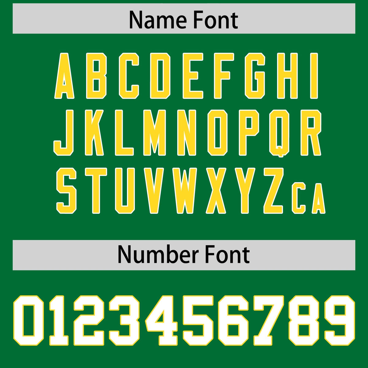 Custom Kelly Green Gold Side Stripe Pattern Authentic Football Jersey