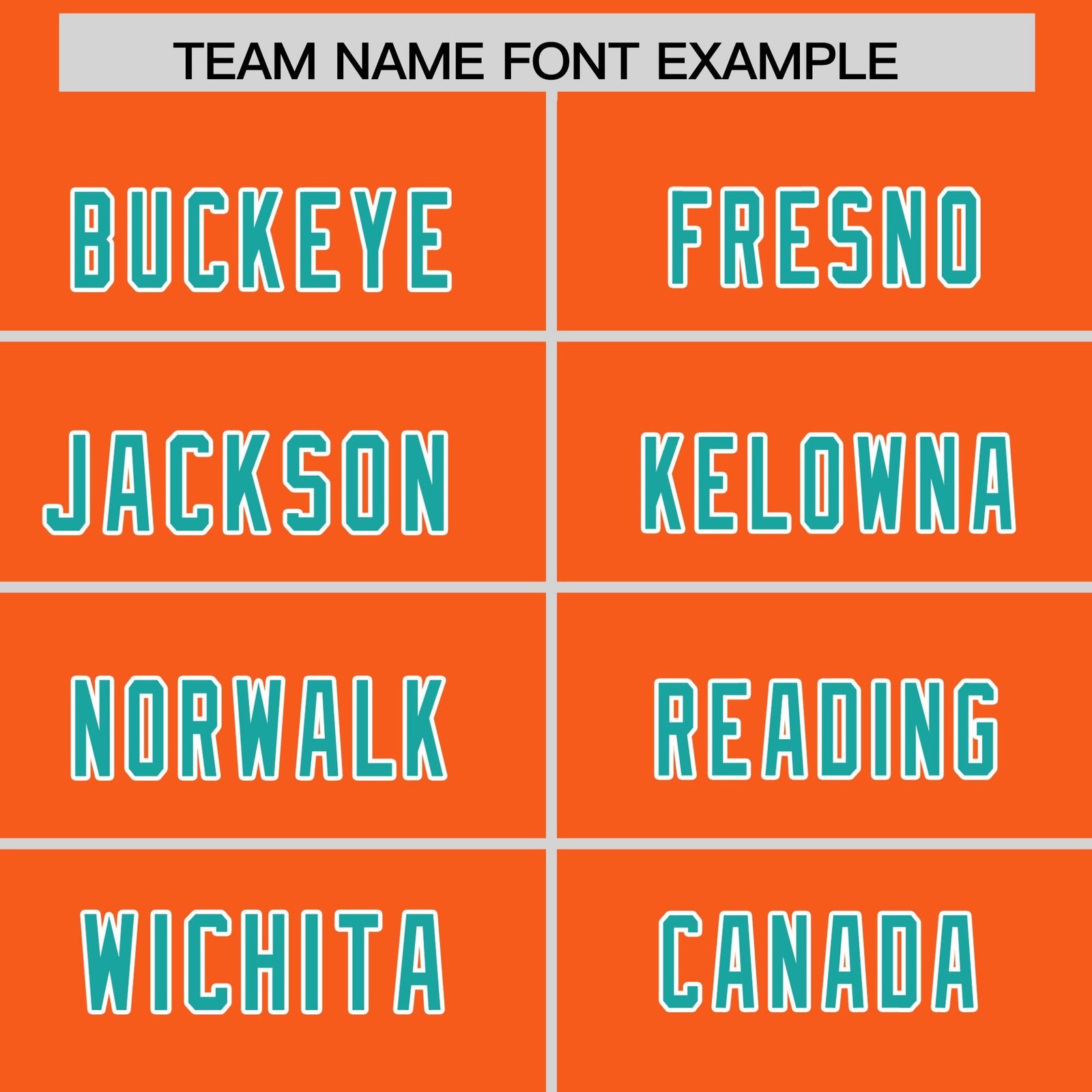 Custom Orange Aqua Side Stripe Pattern Authentic Football Jersey