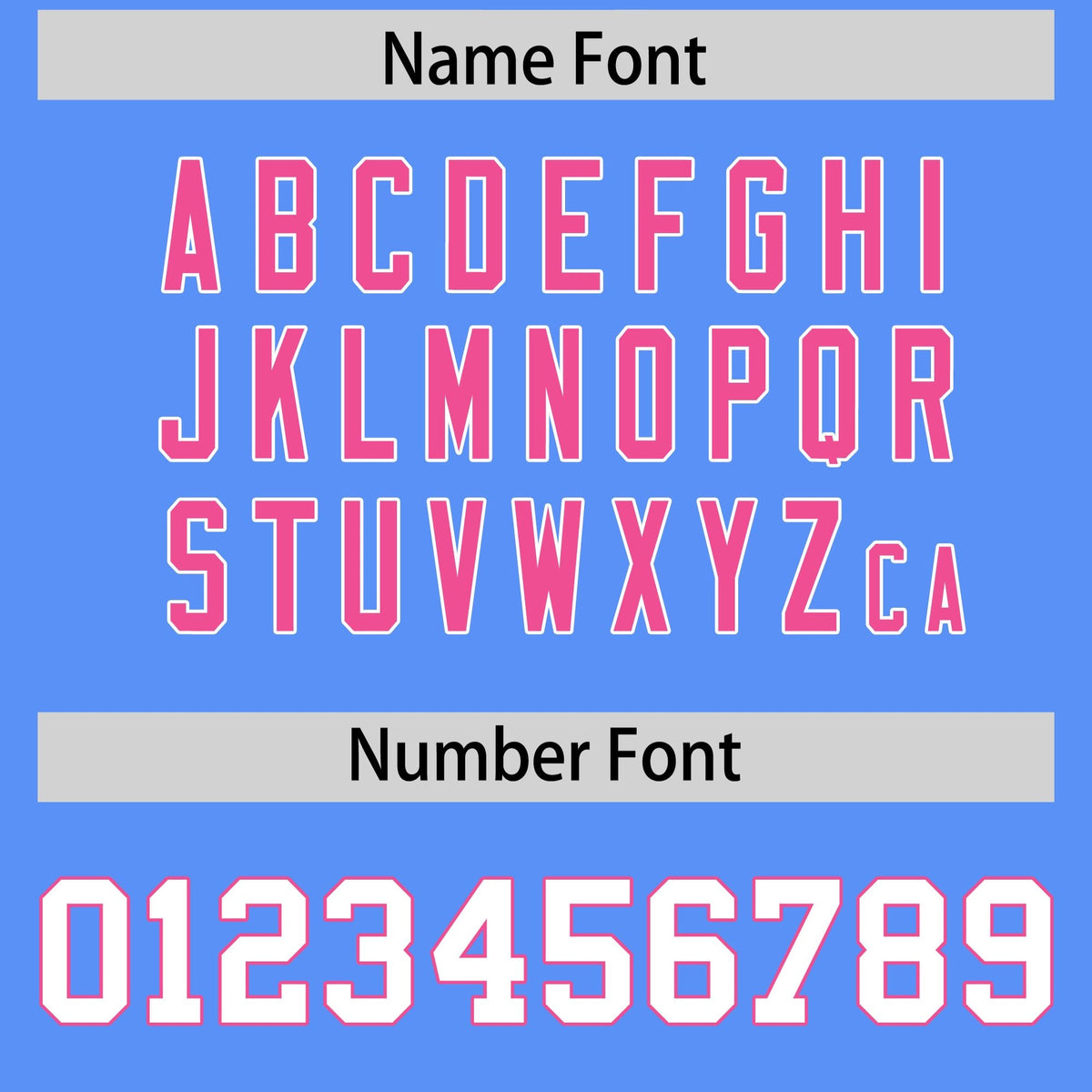 Custom Powder Blue Pink Side Stripe Pattern Authentic Football Jersey